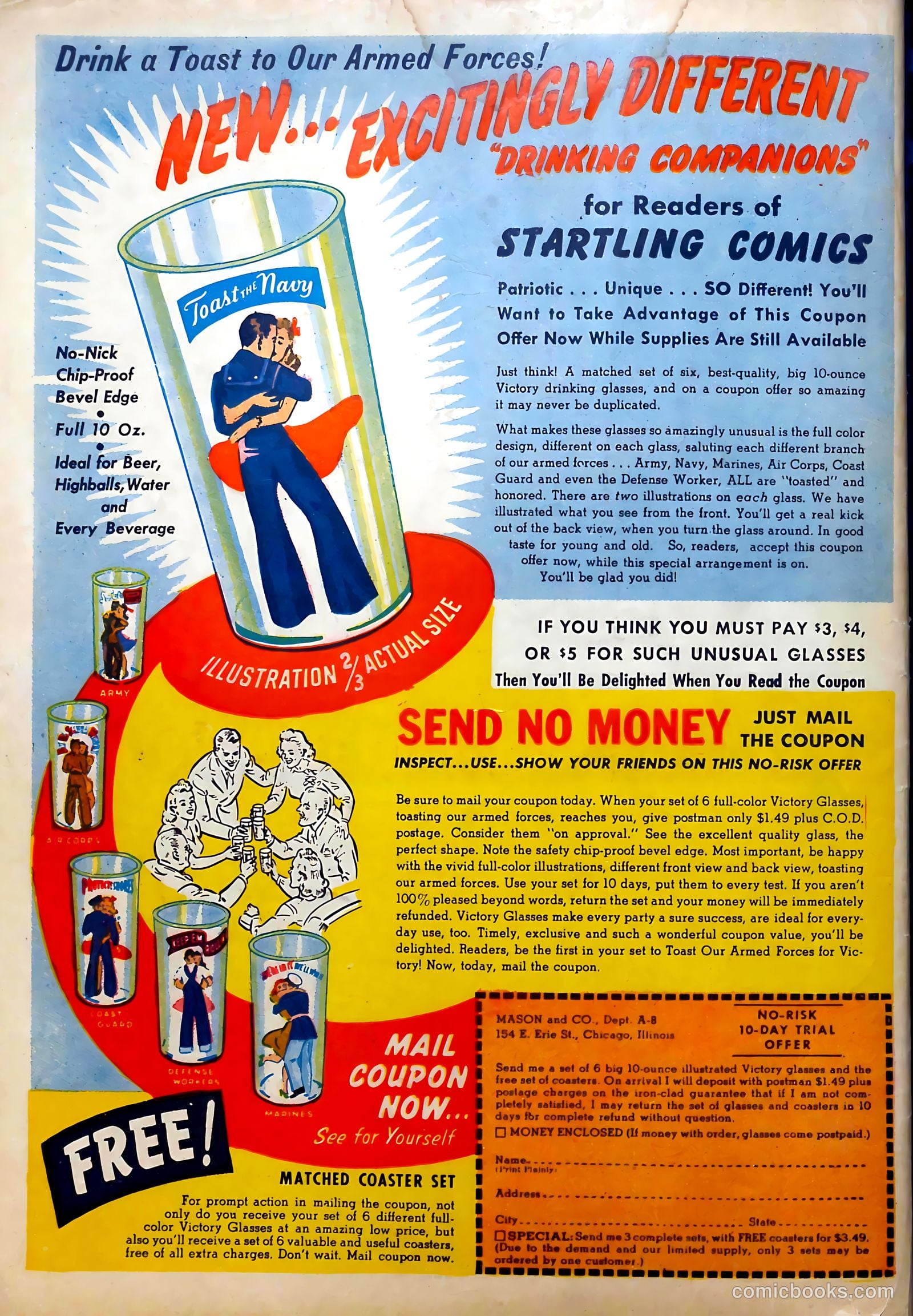 Startling Comics #22 (1940) — page 60 of 60