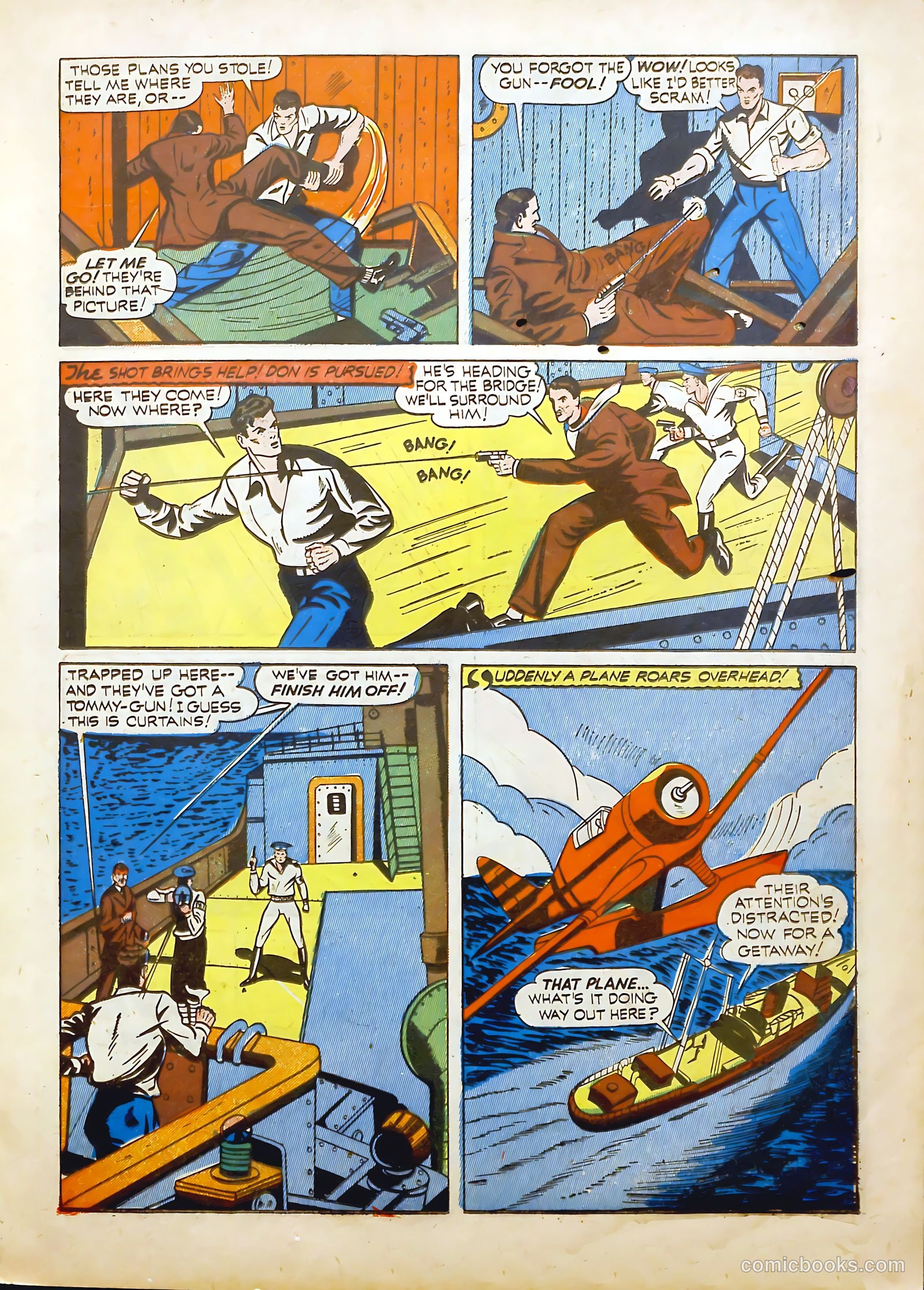 Startling Comics #8 (1940) — page 19 of 68