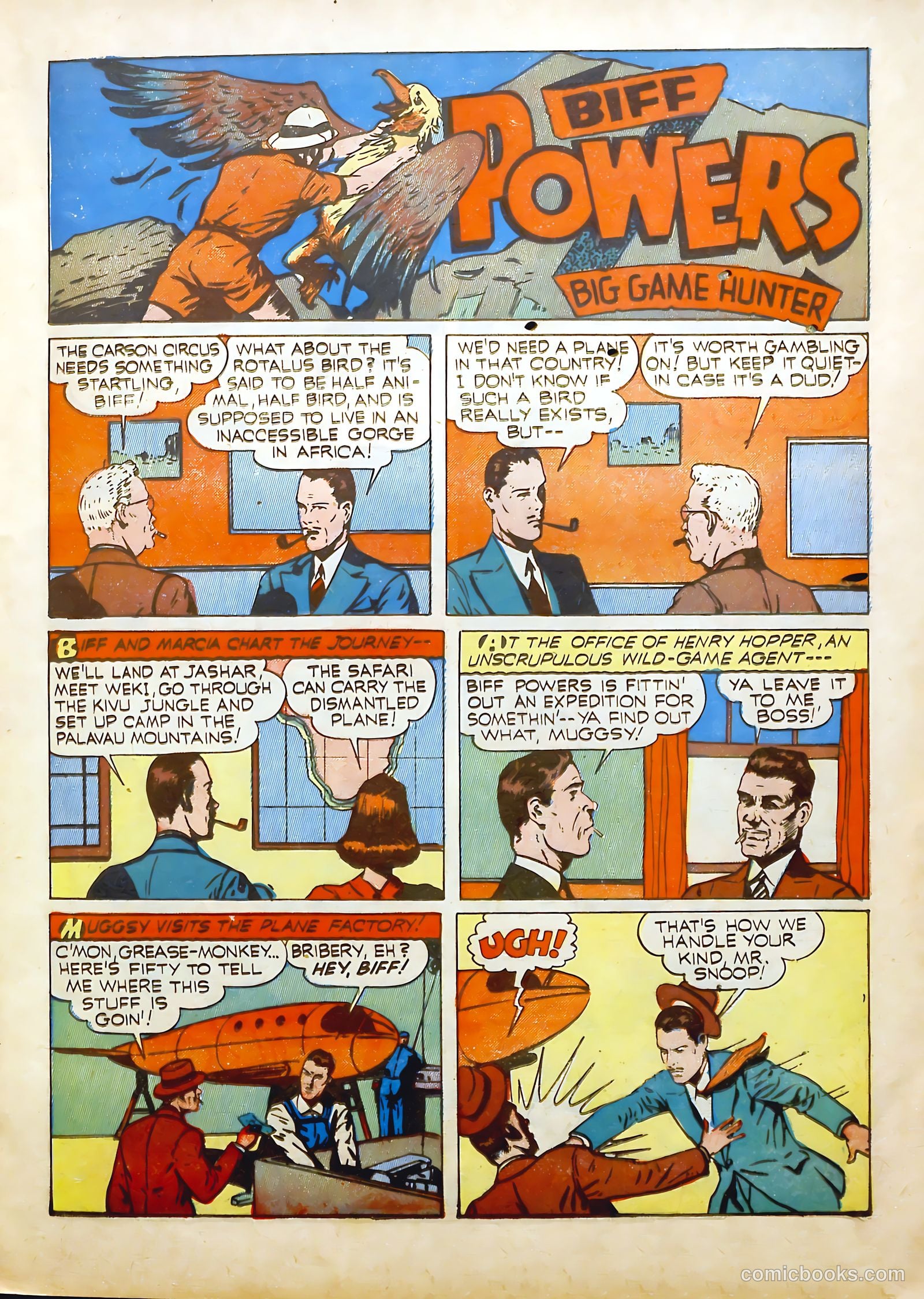 Startling Comics #8 (1940) — page 21 of 68