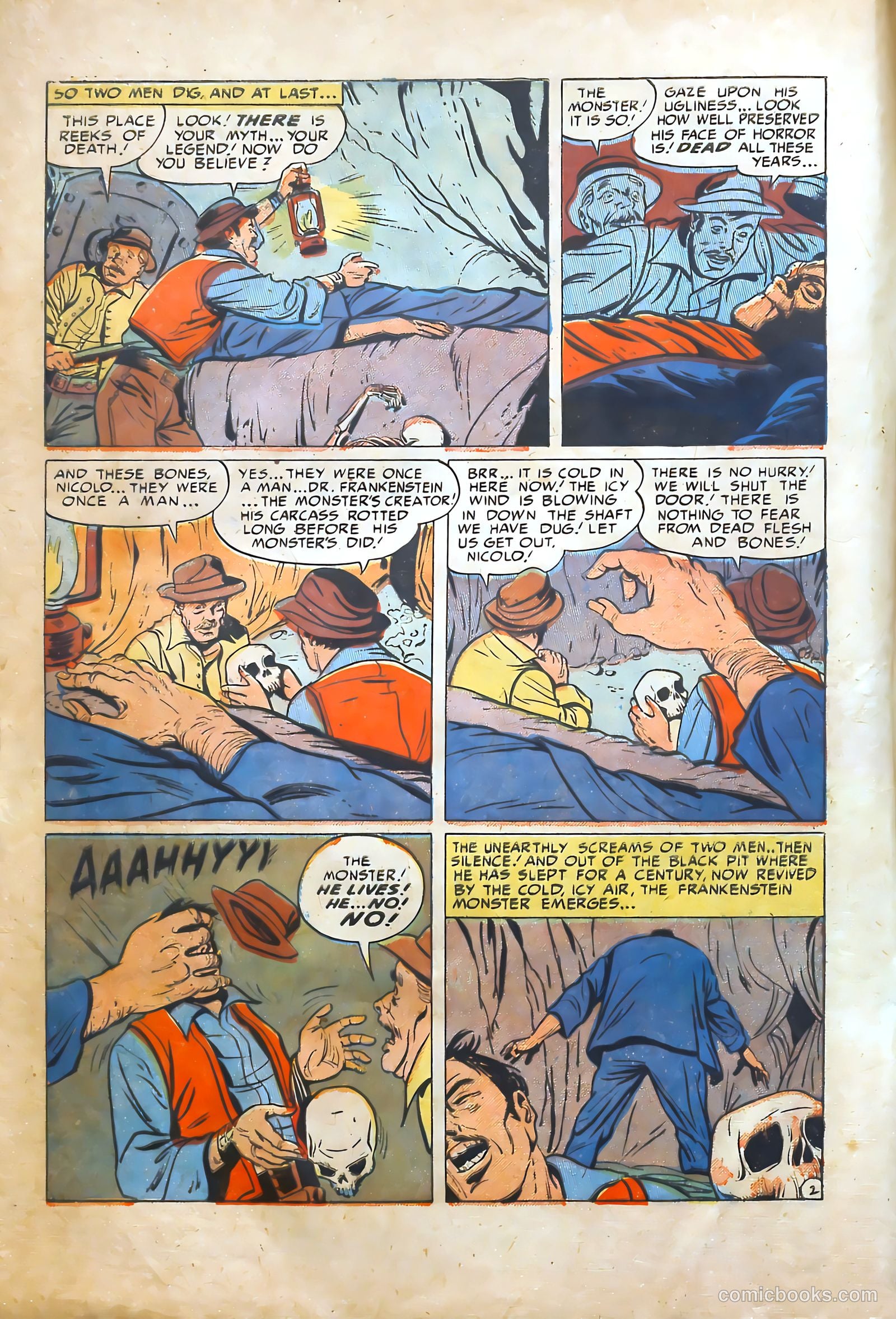 Frankenstein #18 (1945) — page 4 of 36