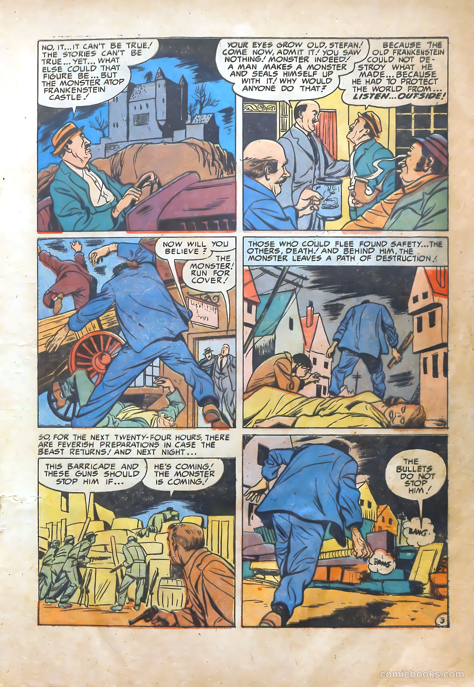 Frankenstein #18 (1945) — page 5 of 36