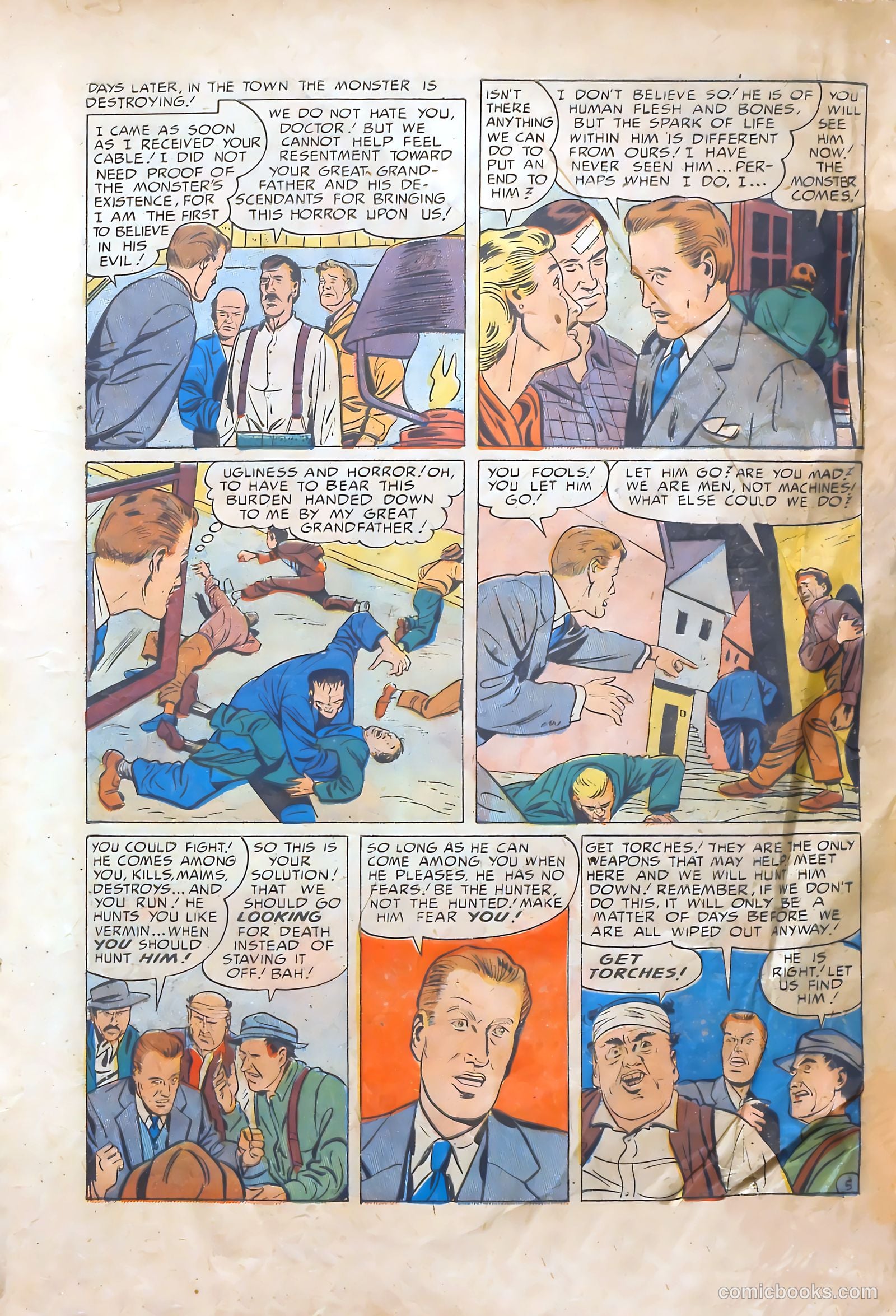 Frankenstein #18 (1945) — page 7 of 36