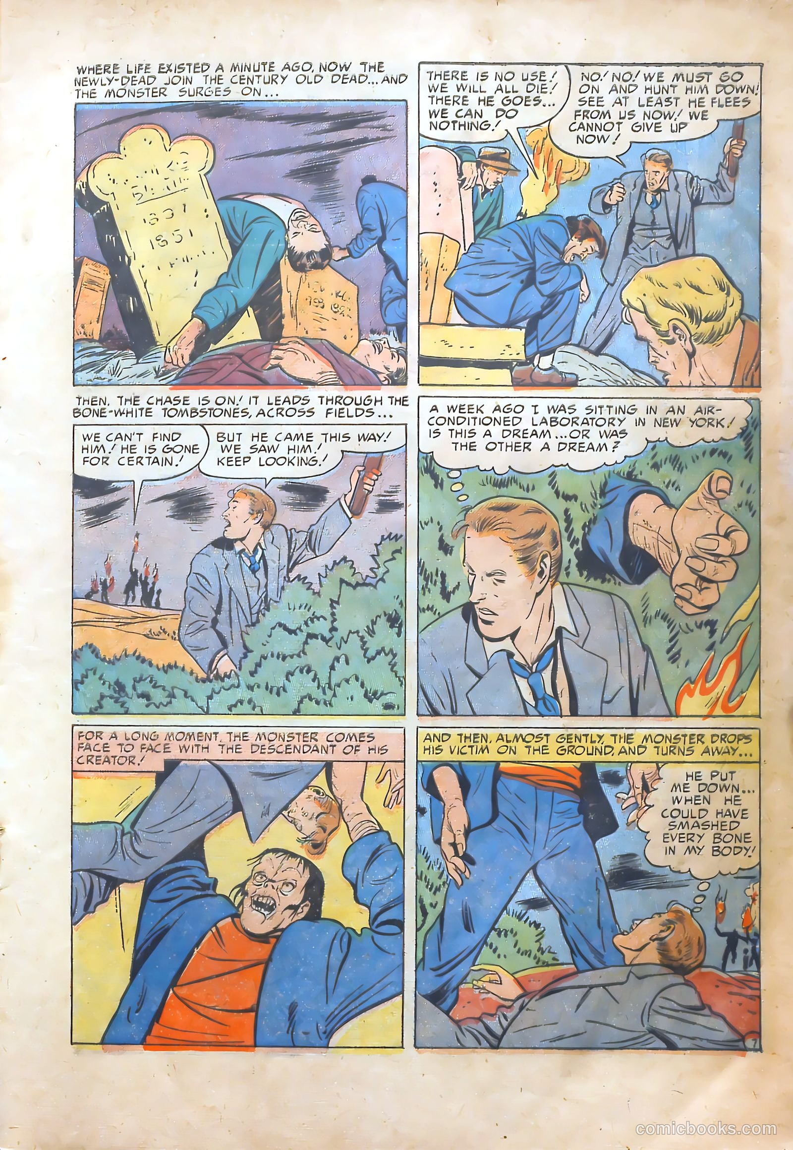 Frankenstein #18 (1945) — page 9 of 36