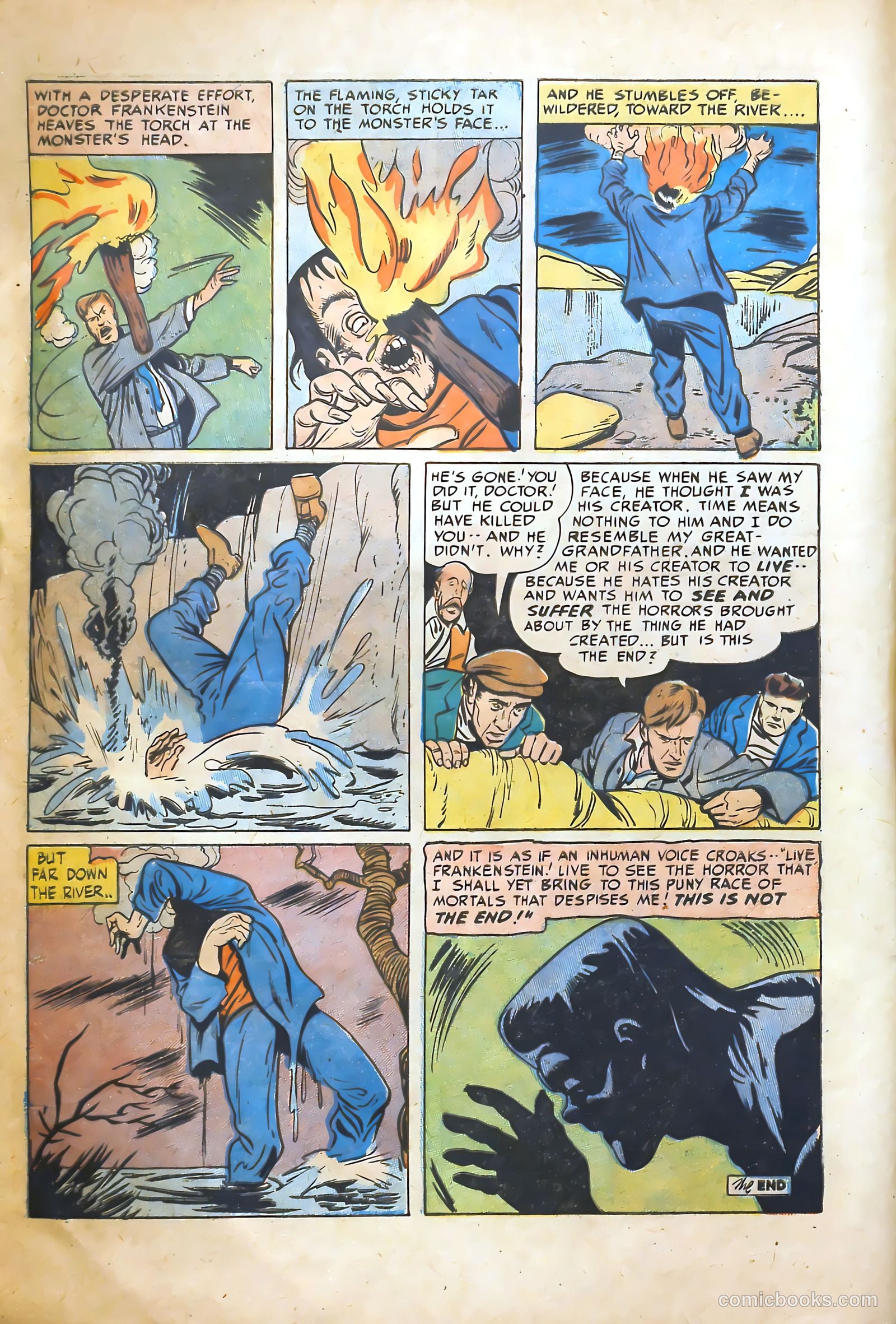 Frankenstein #18 (1945) — page 10 of 36