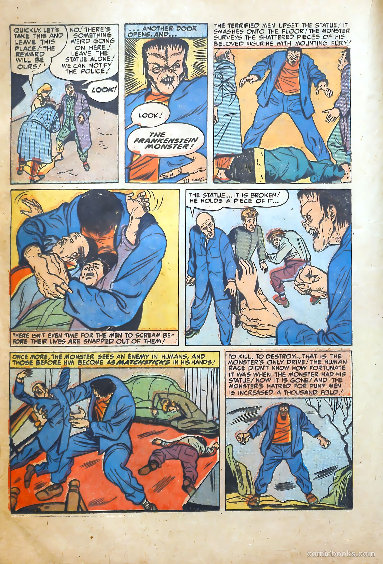 Frankenstein #18 (1945) — page 16 of 36