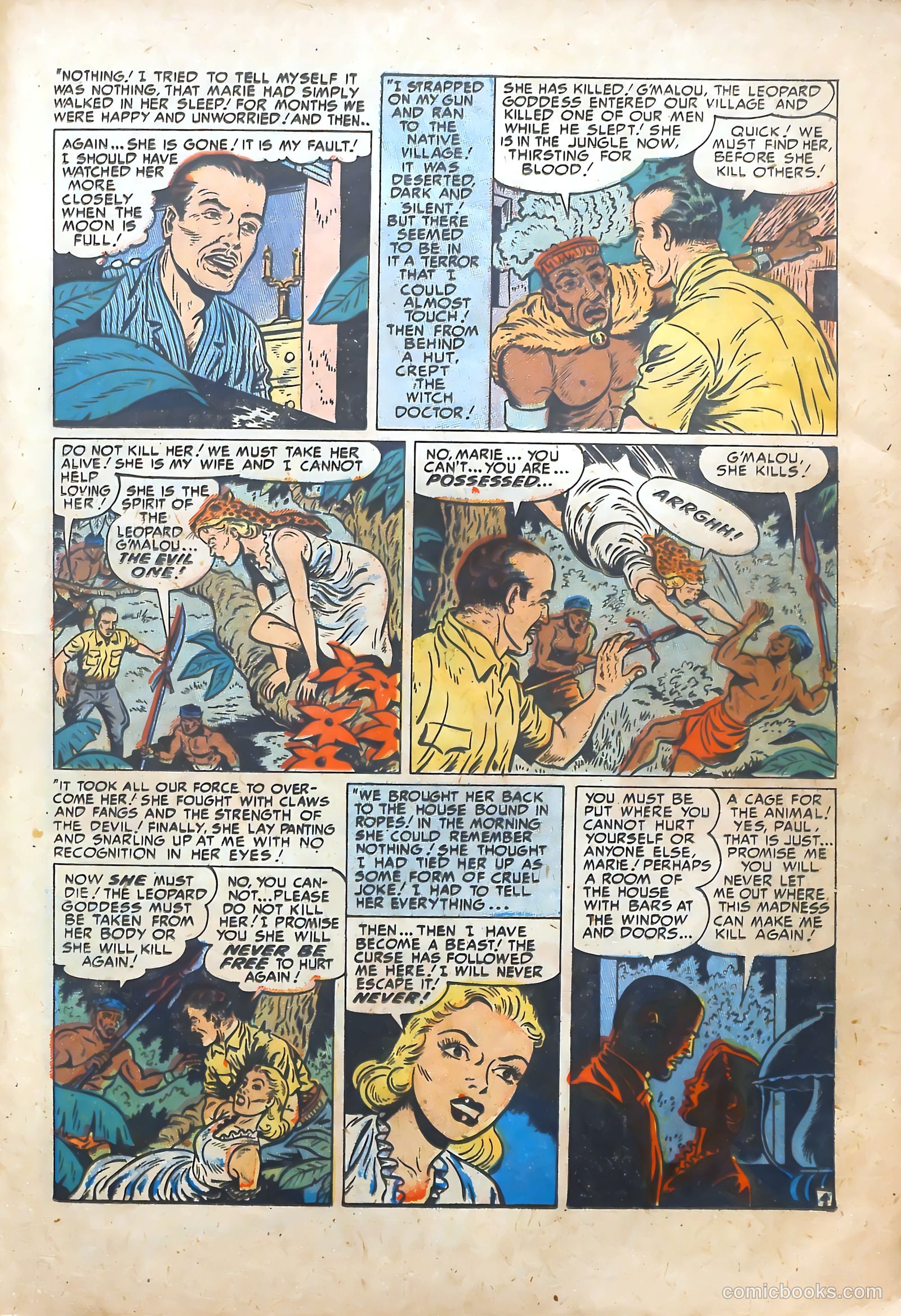Frankenstein #18 (1945) — page 21 of 36