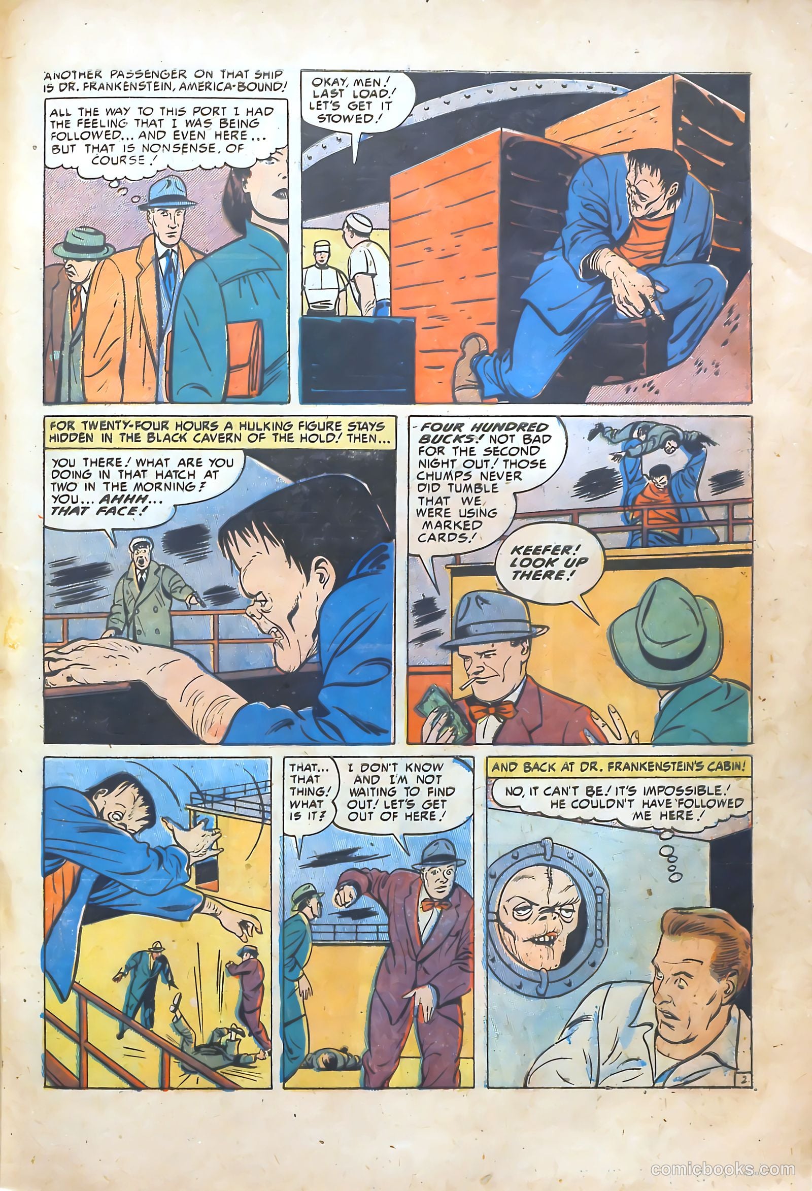 Frankenstein #18 (1945) — page 27 of 36