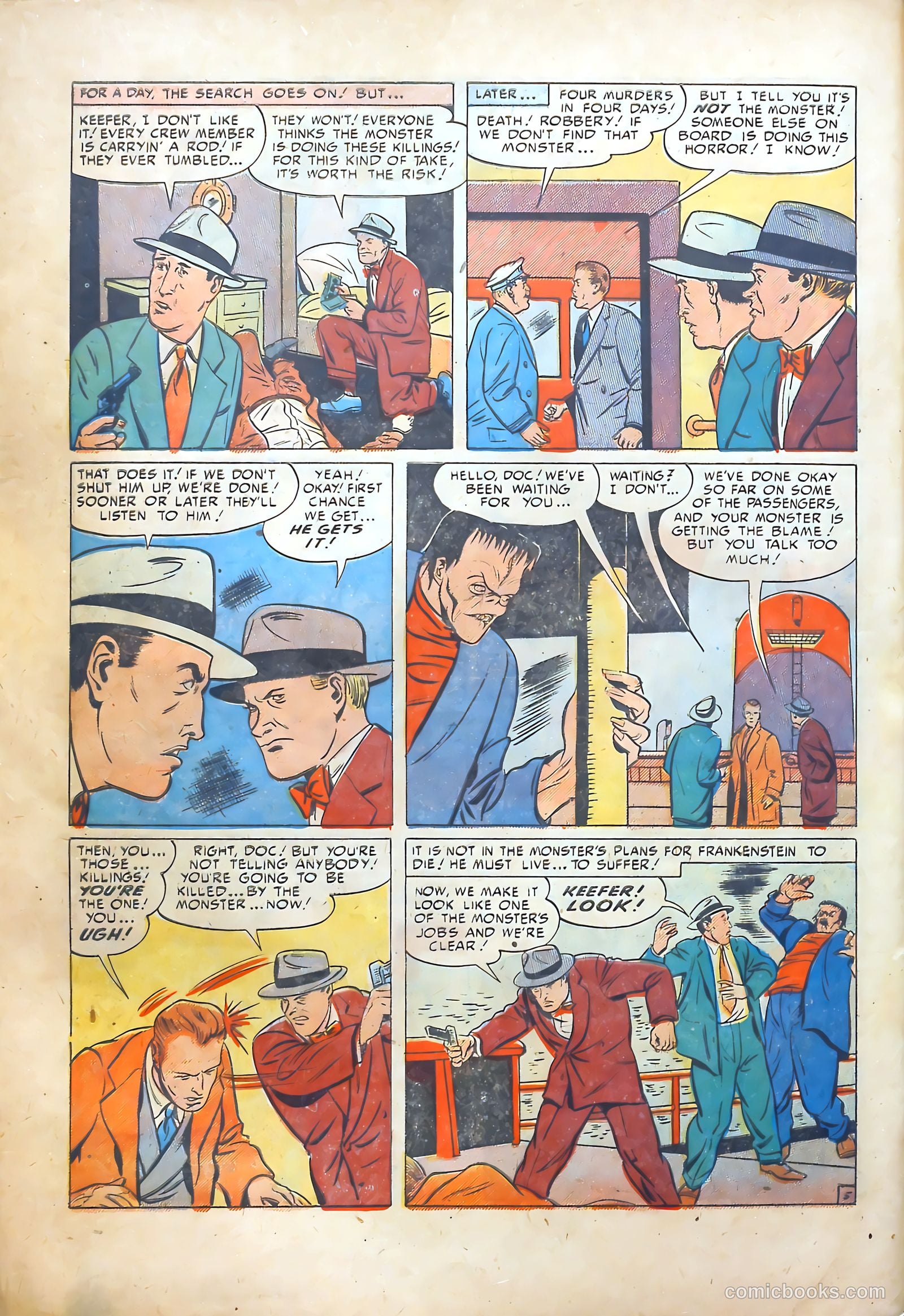 Frankenstein #18 (1945) — page 30 of 36