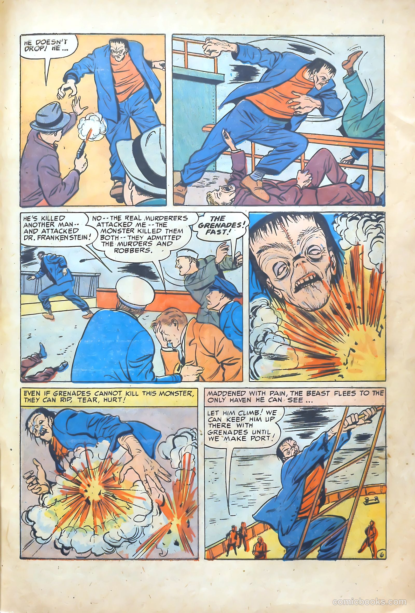 Frankenstein #18 (1945) — page 31 of 36