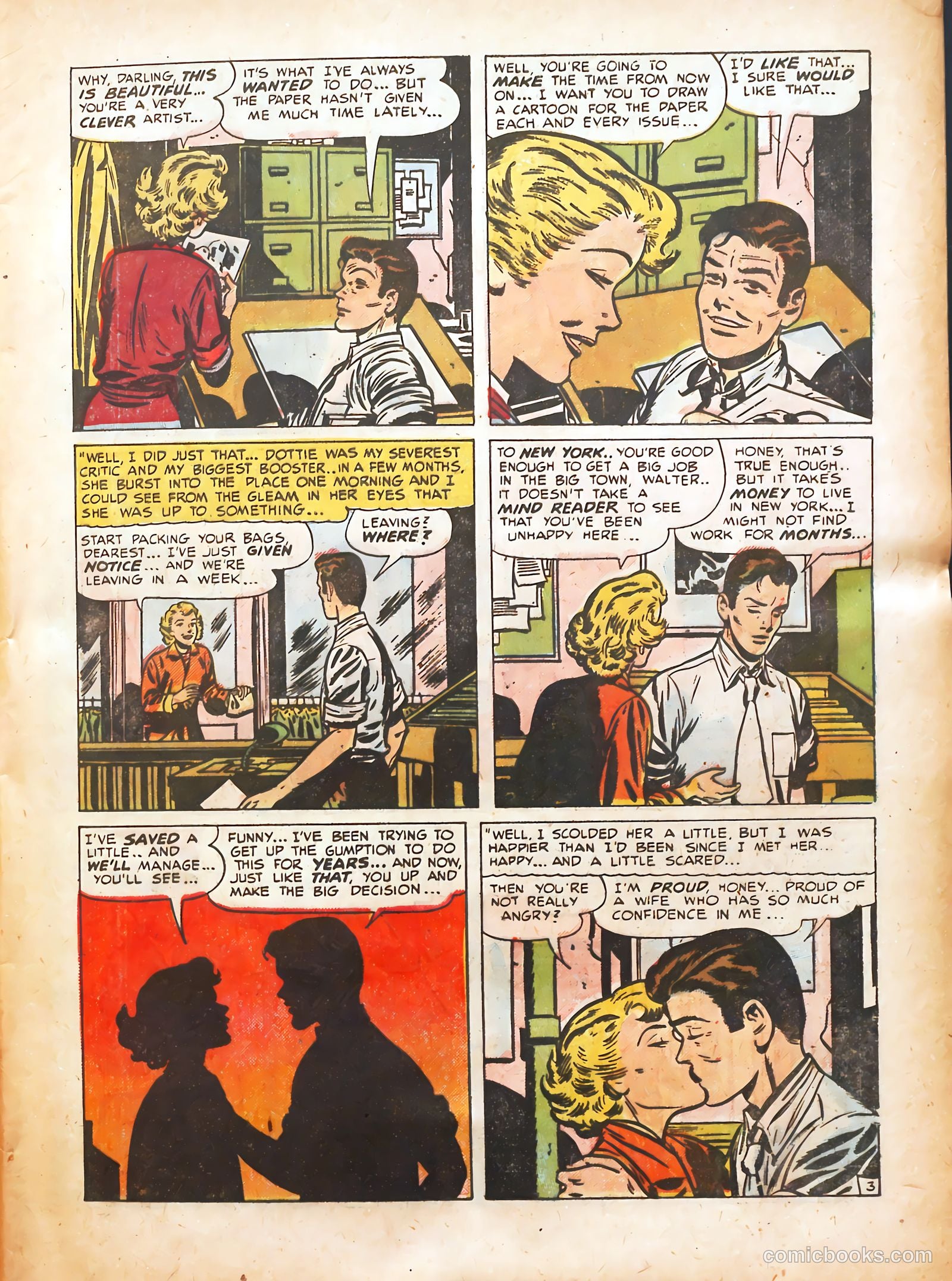 Young Brides #2 (1952) — page 5 of 36