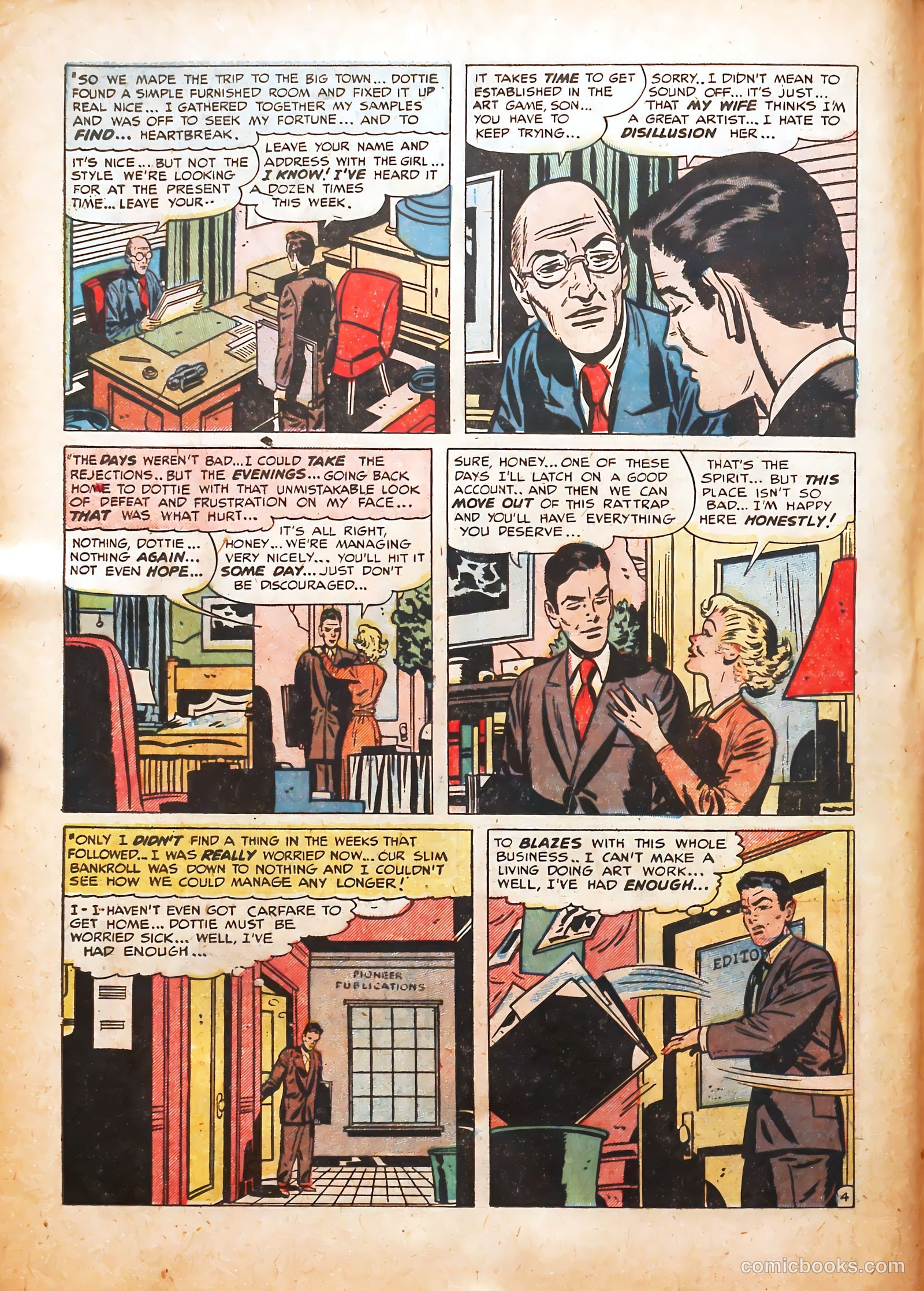 Young Brides #2 (1952) — page 6 of 36
