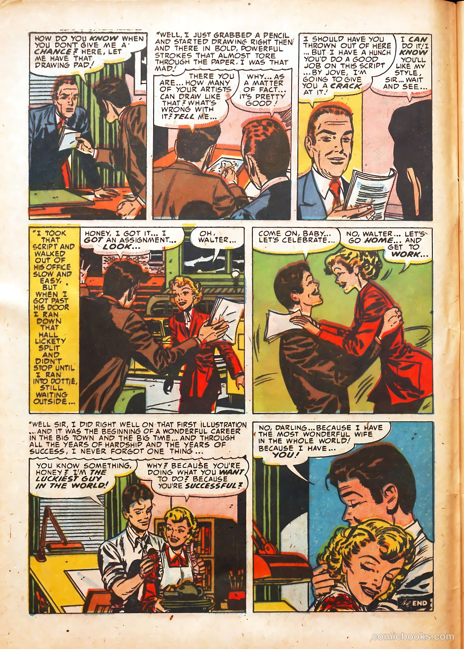 Young Brides #2 (1952) — page 8 of 36