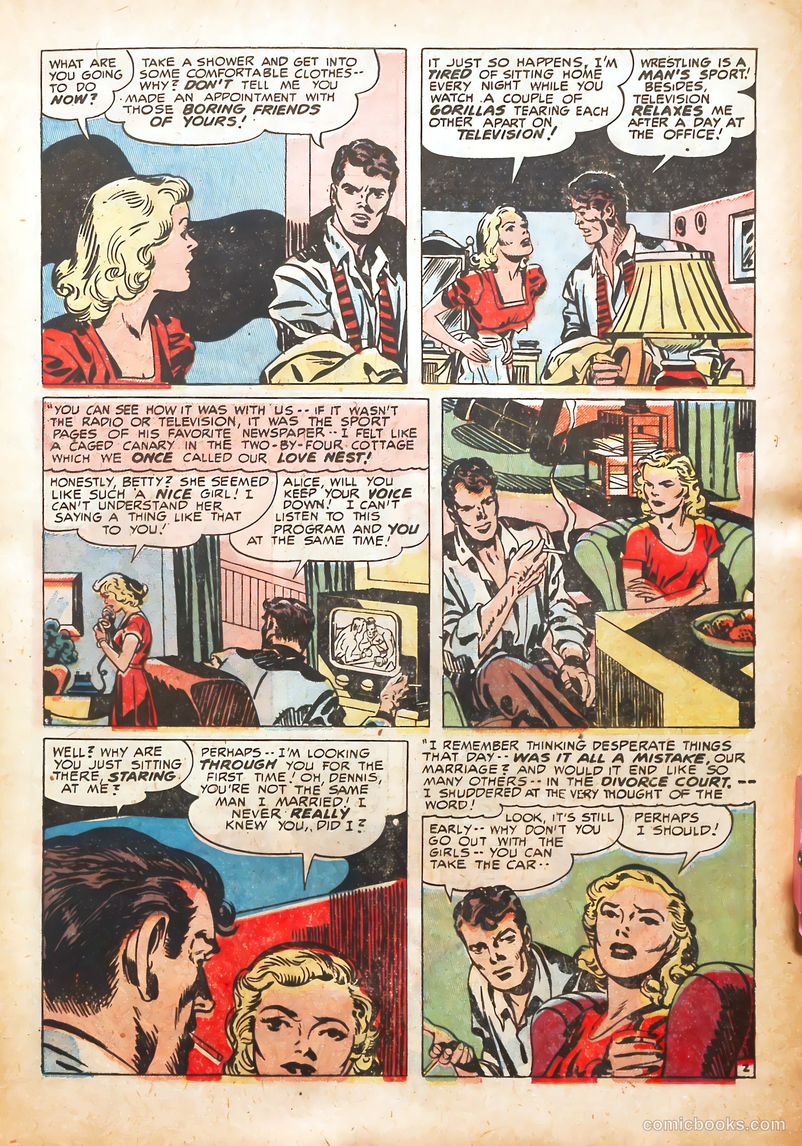Young Brides #2 (1952) — page 11 of 36