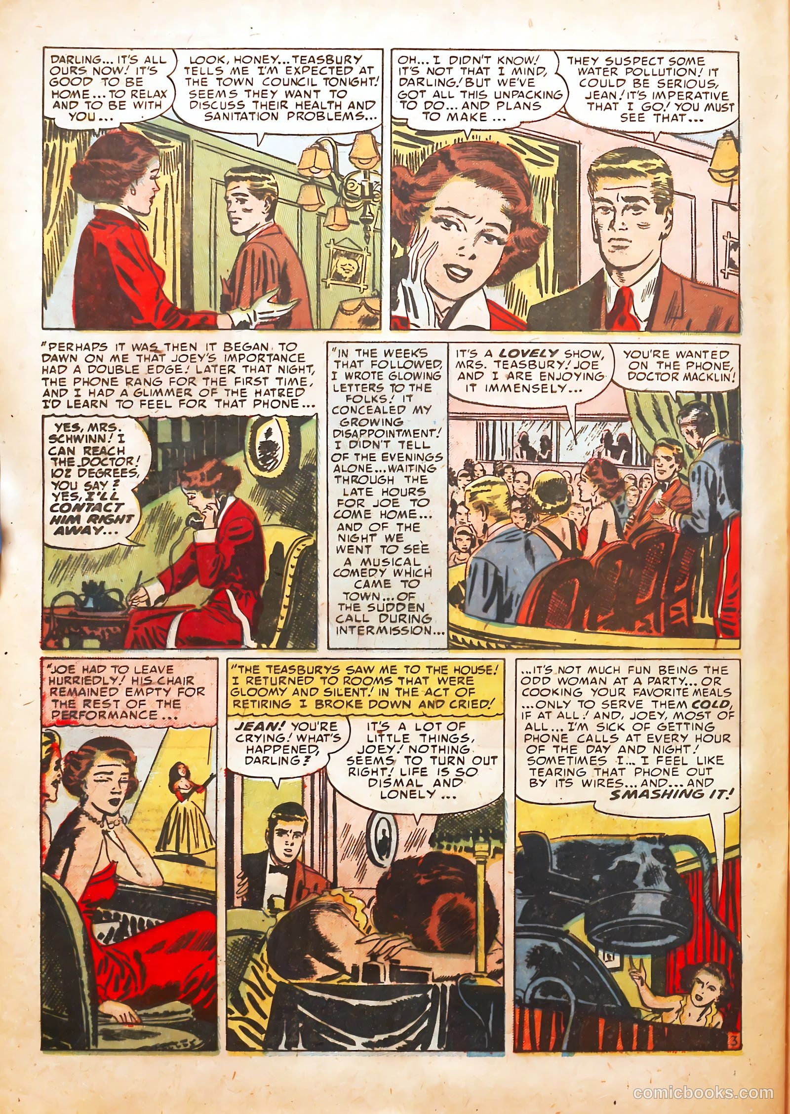 Young Brides #2 (1952) — page 28 of 36