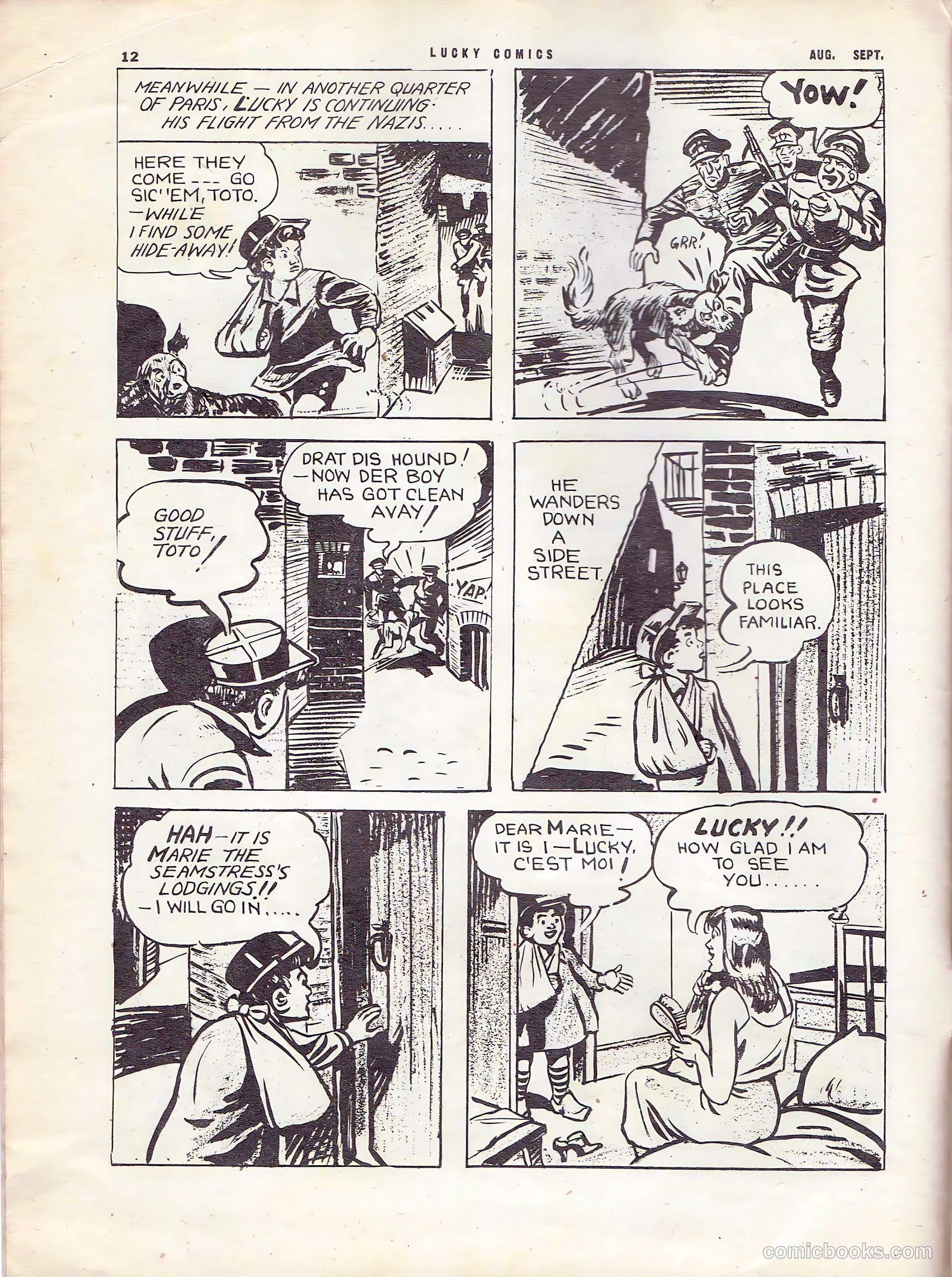 Lucky Comics v2 #5 — page 12 of 48