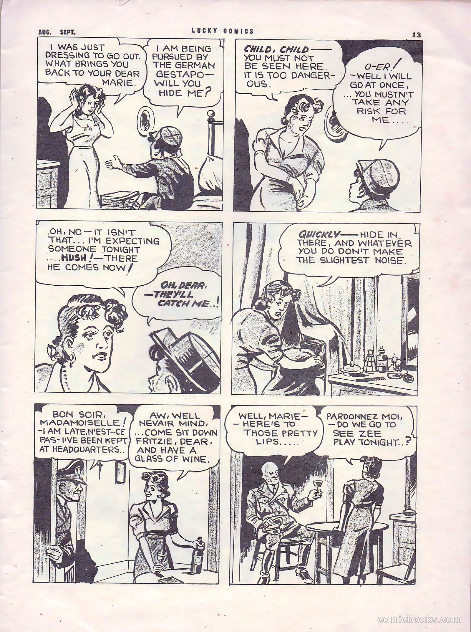 Lucky Comics v2 #5 — page 13 of 48