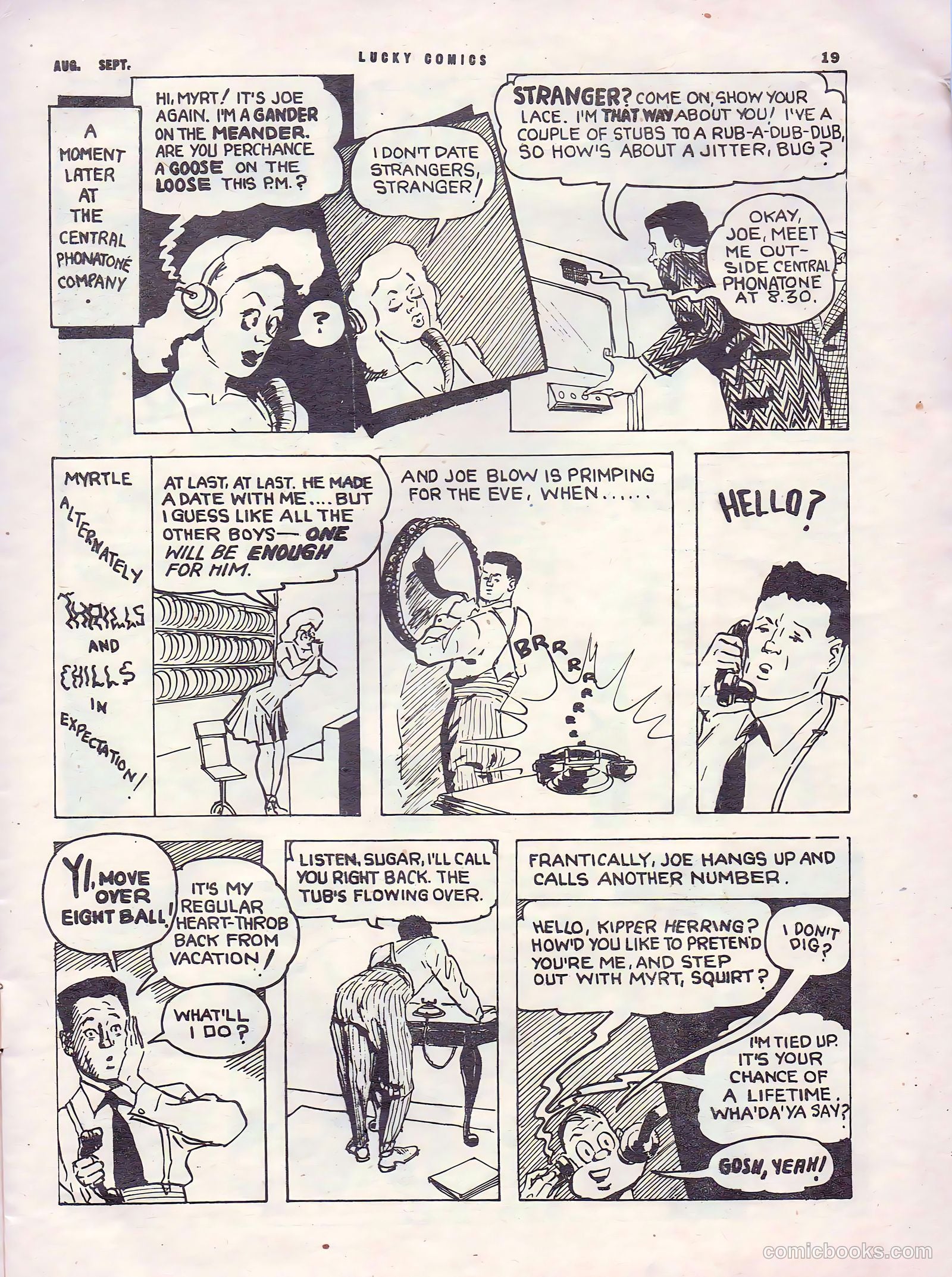 Lucky Comics v2 #5 — page 19 of 48