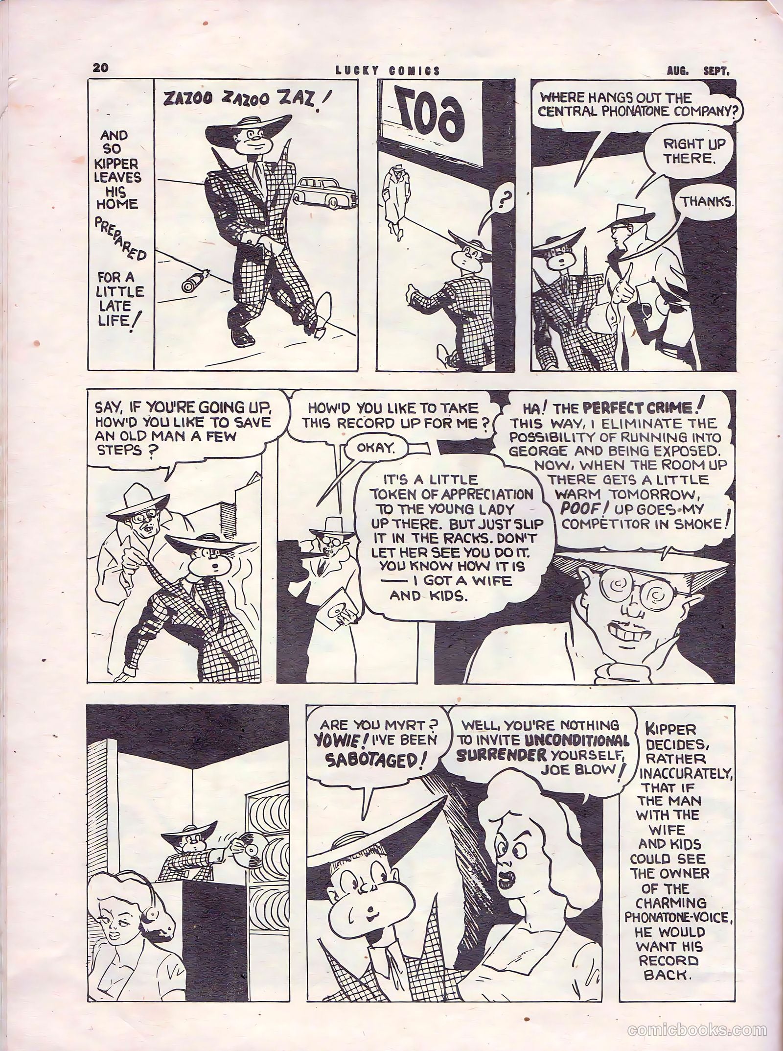 Lucky Comics v2 #5 — page 20 of 48