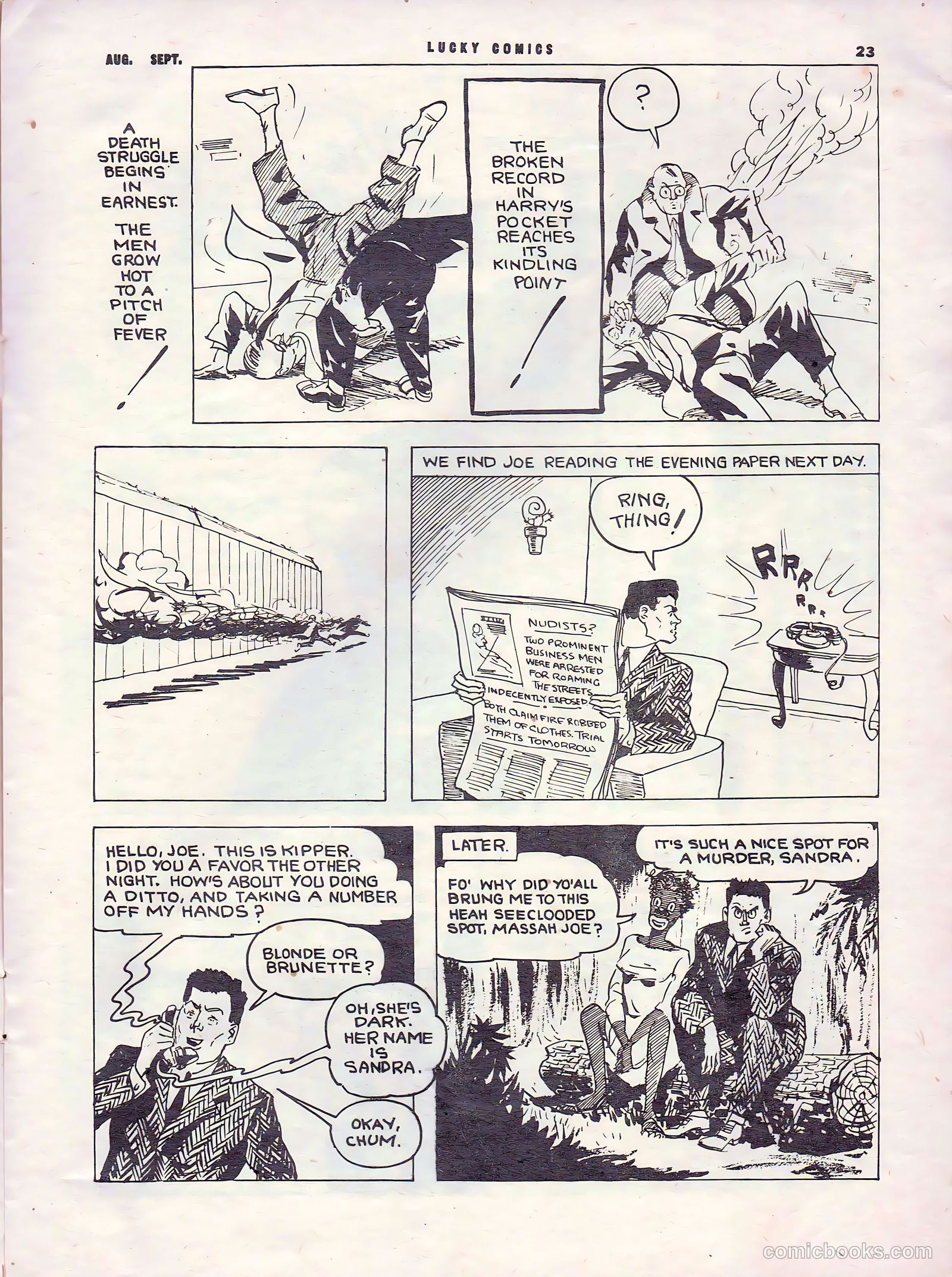 Lucky Comics v2 #5 — page 23 of 48