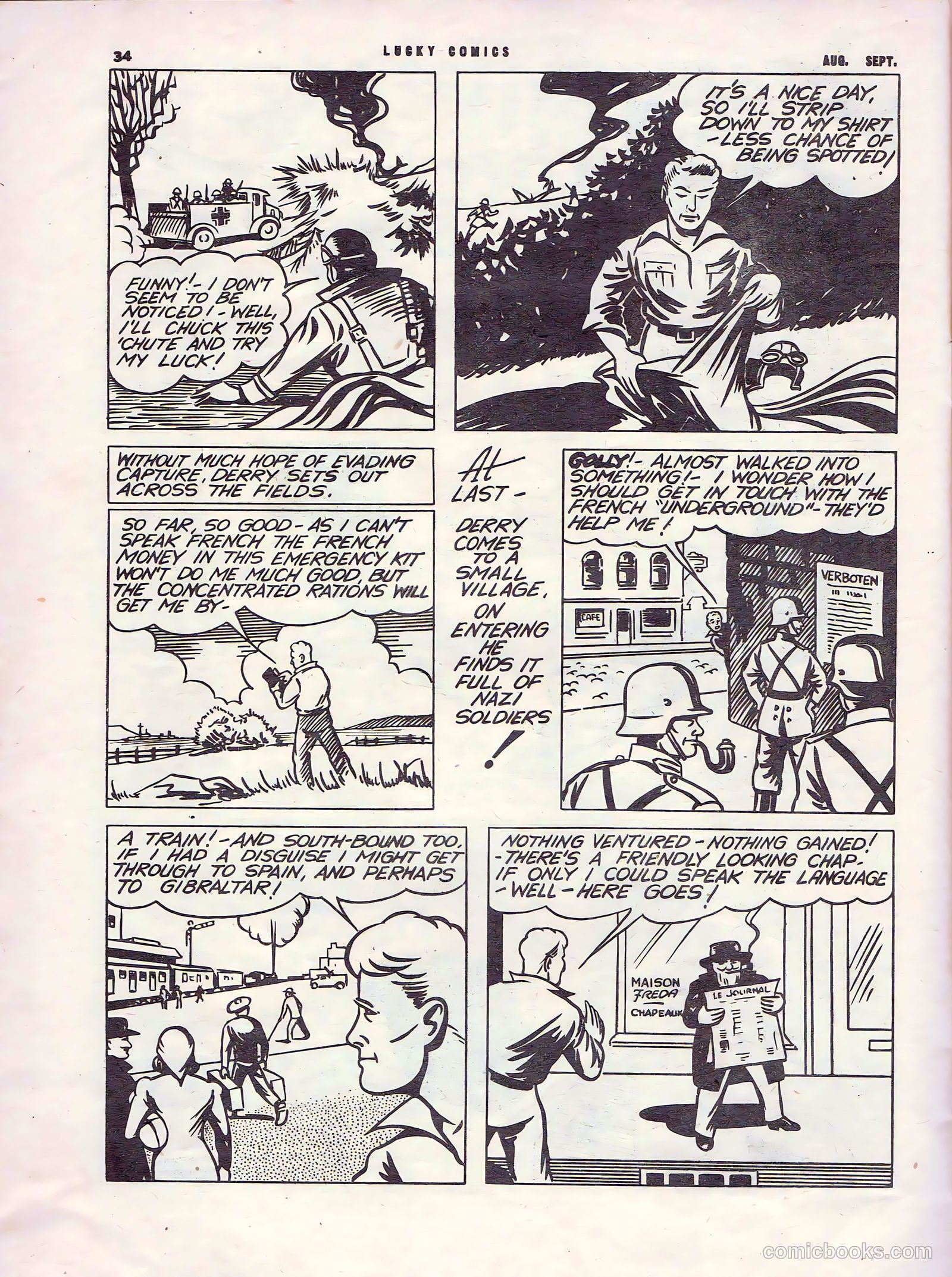 Lucky Comics v2 #5 — page 34 of 48