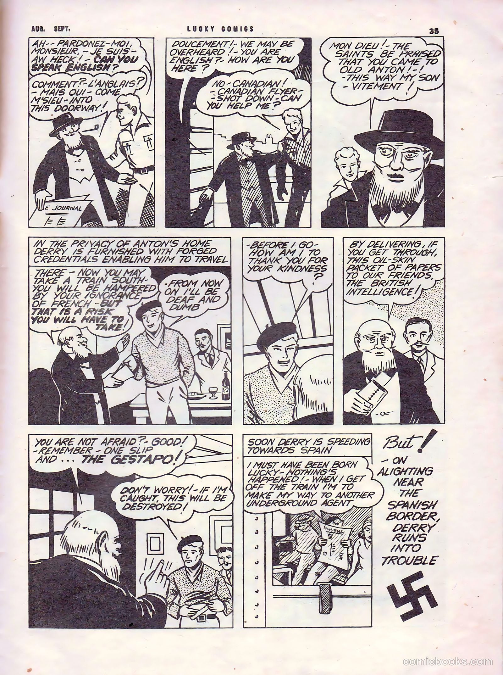Lucky Comics v2 #5 — page 35 of 48