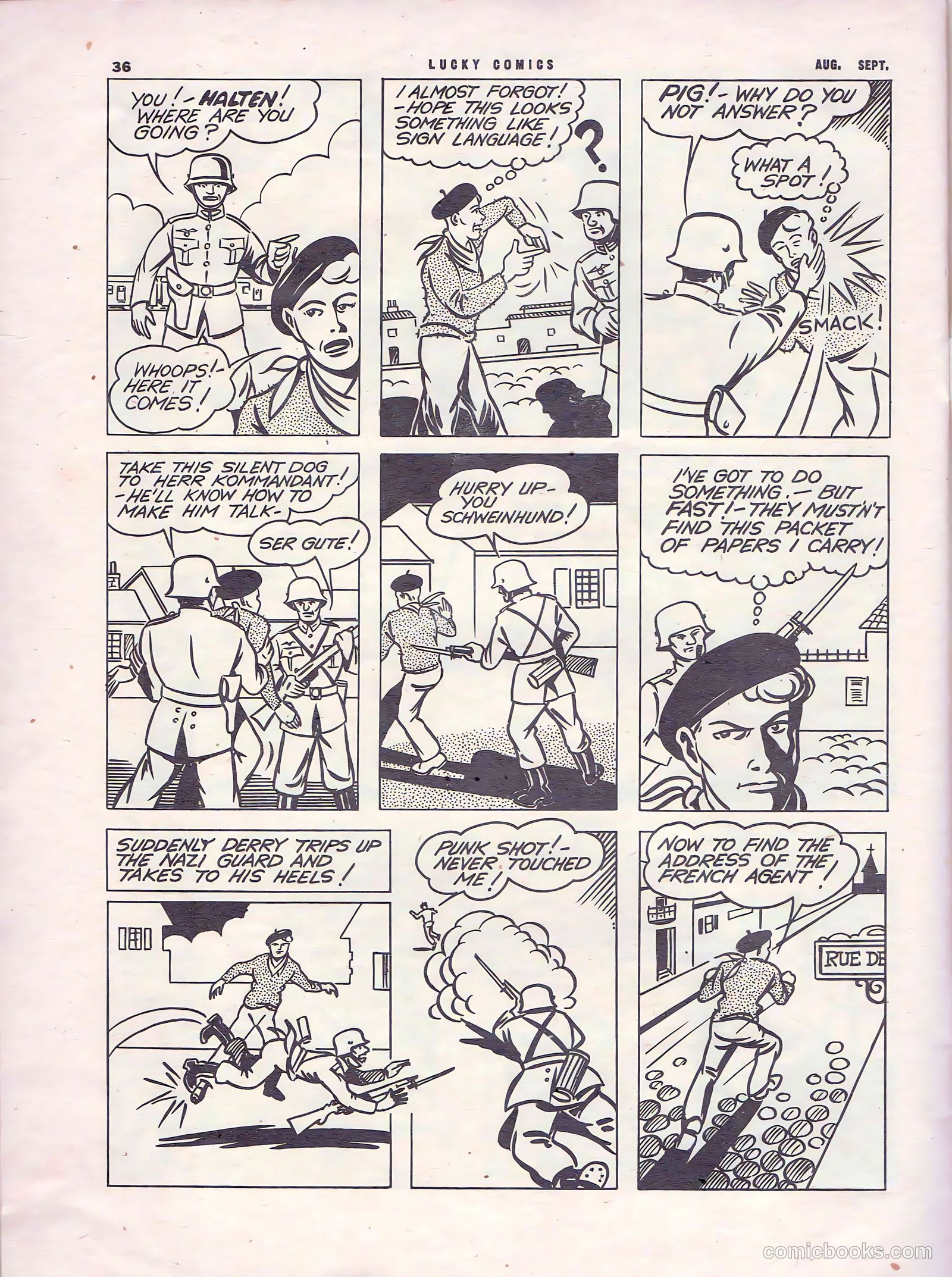 Lucky Comics v2 #5 — page 36 of 48