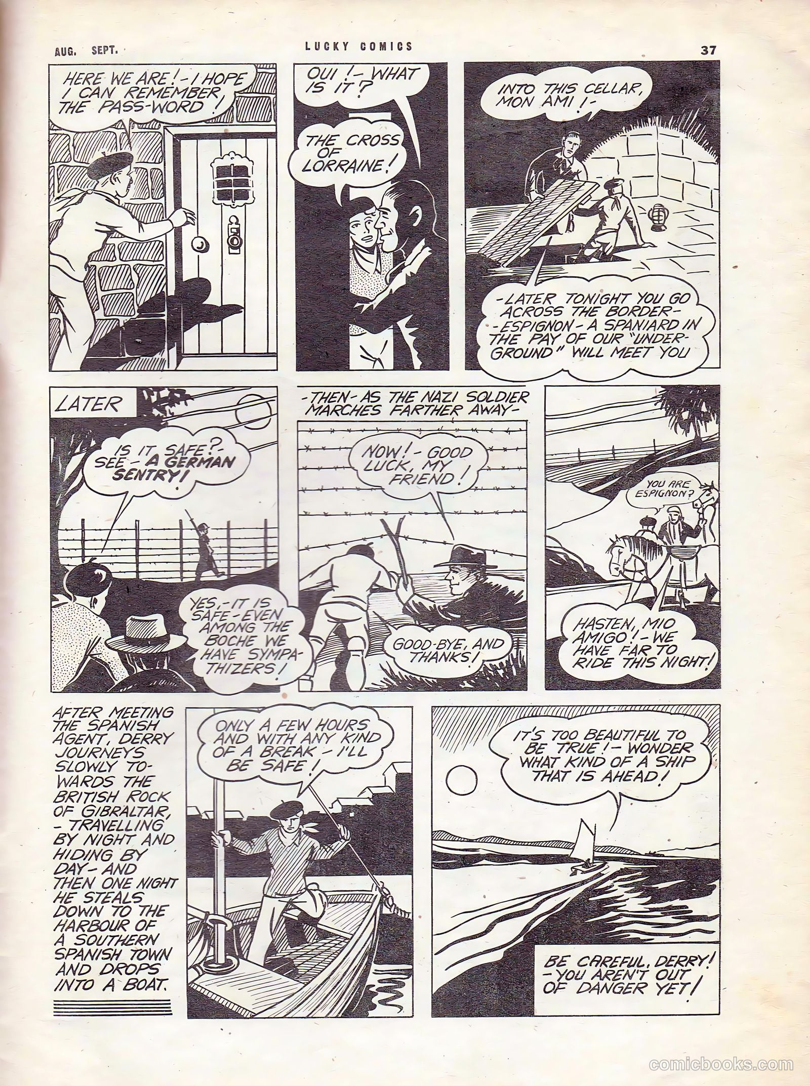Lucky Comics v2 #5 — page 37 of 48