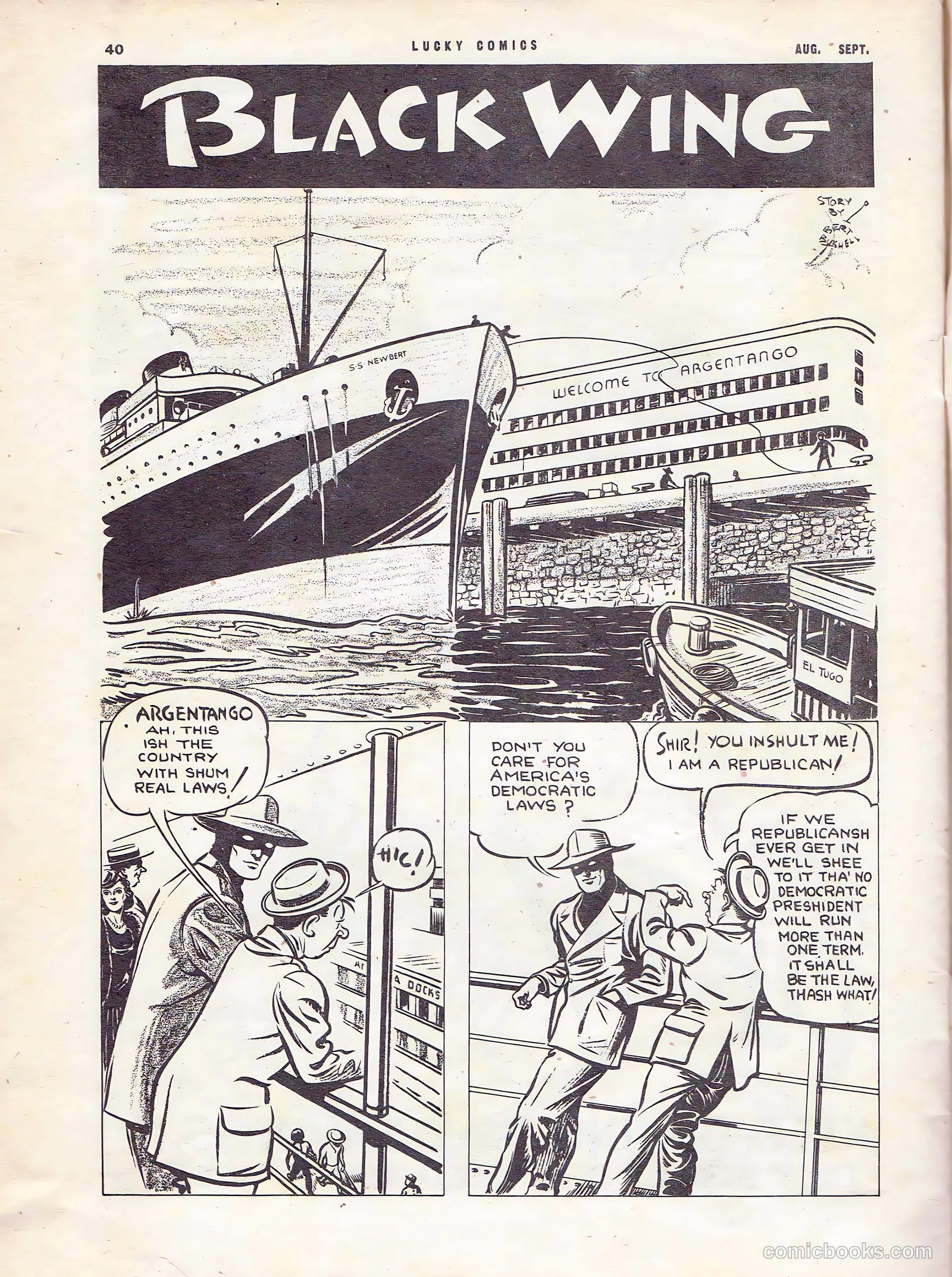 Lucky Comics v2 #5 — page 40 of 48