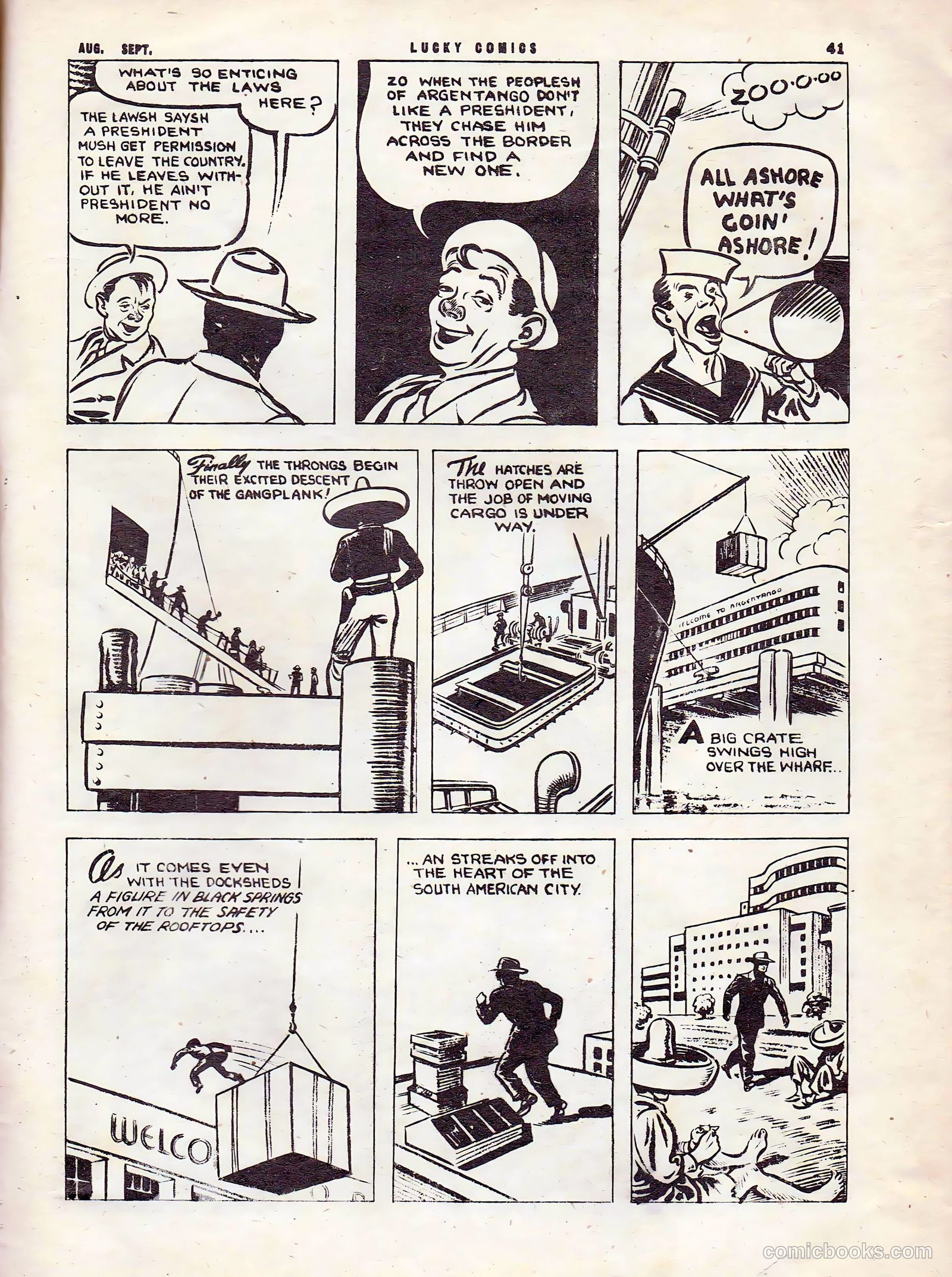 Lucky Comics v2 #5 — page 41 of 48