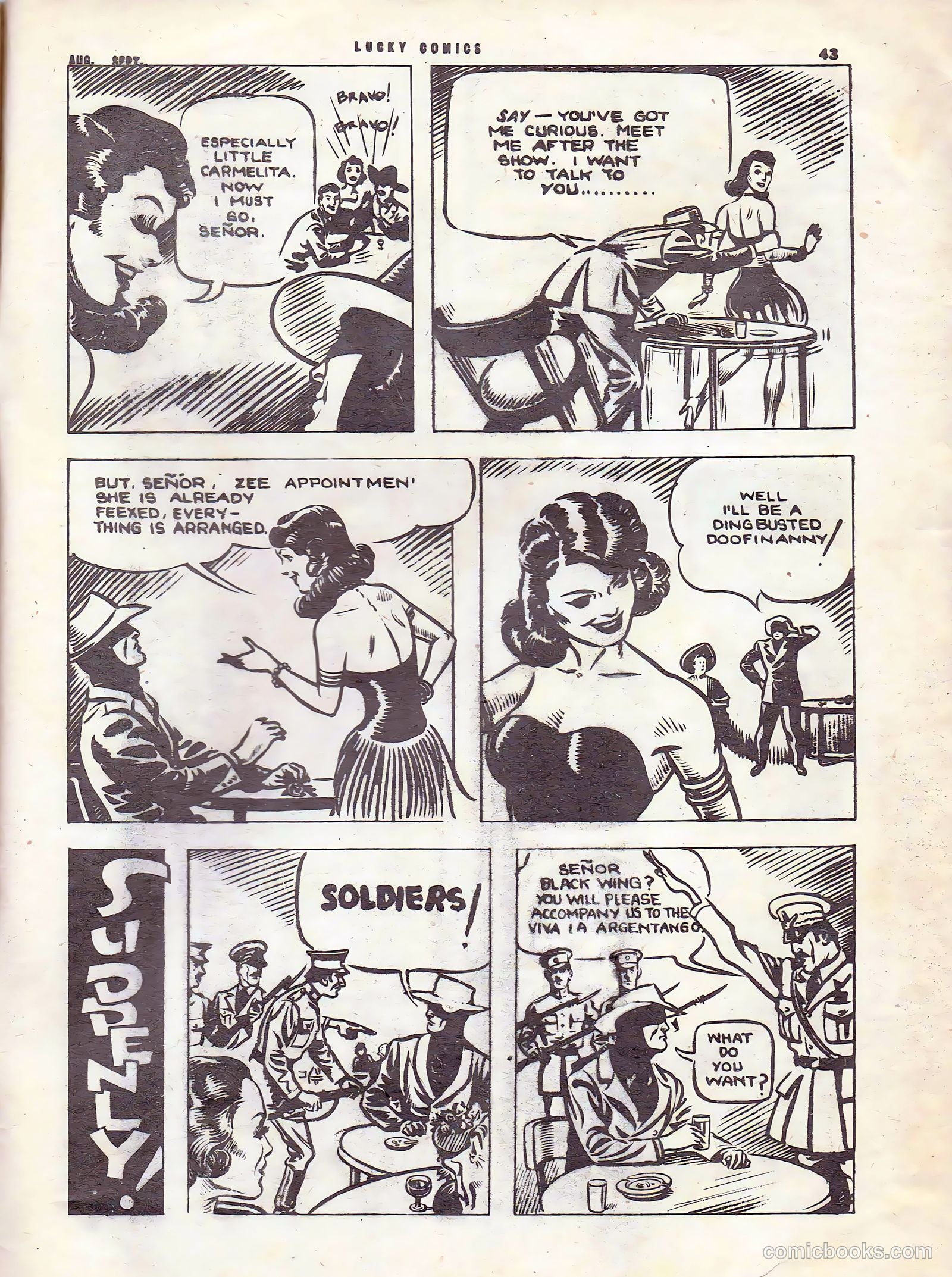 Lucky Comics v2 #5 — page 43 of 48