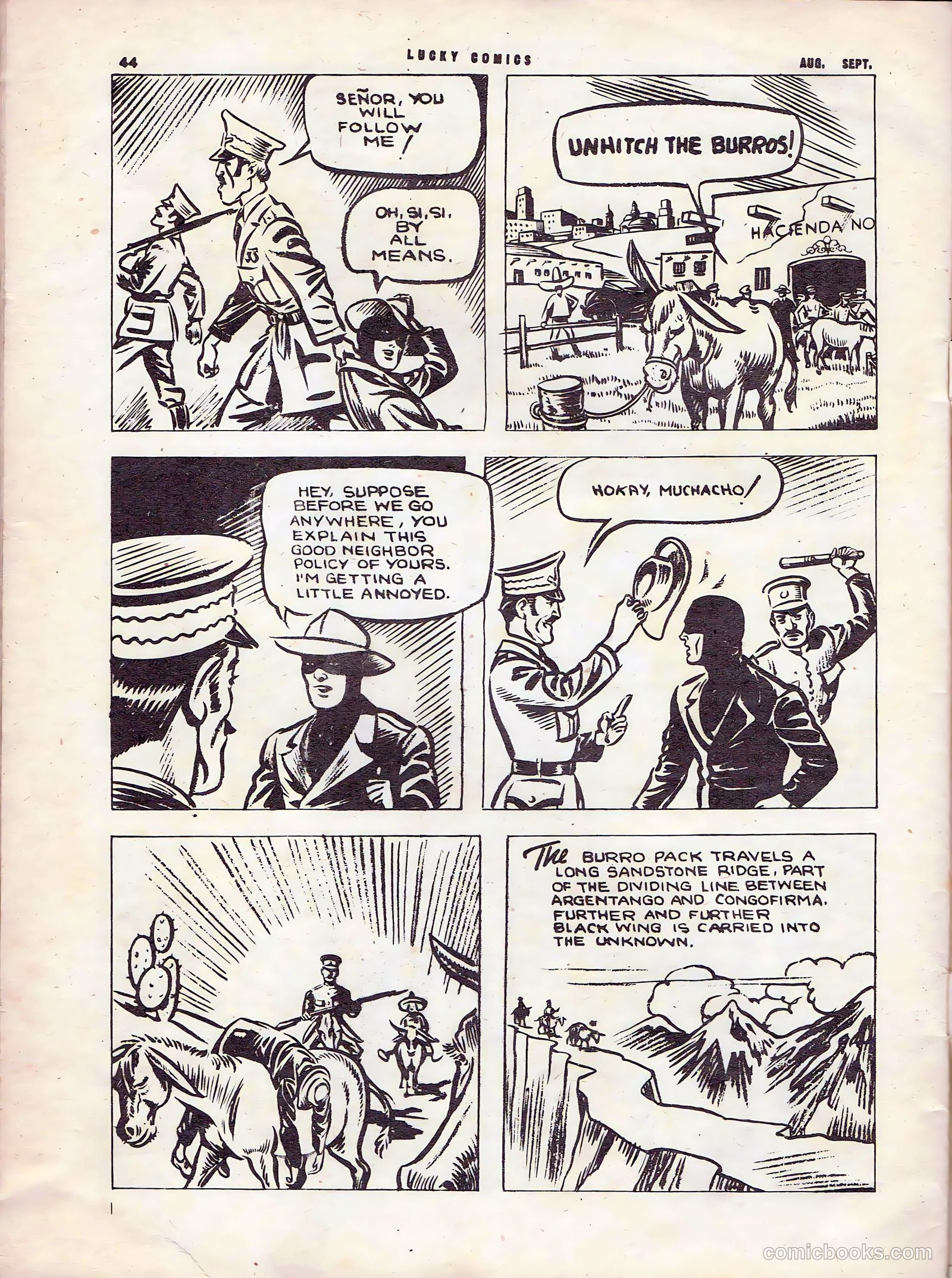 Lucky Comics v2 #5 — page 44 of 48