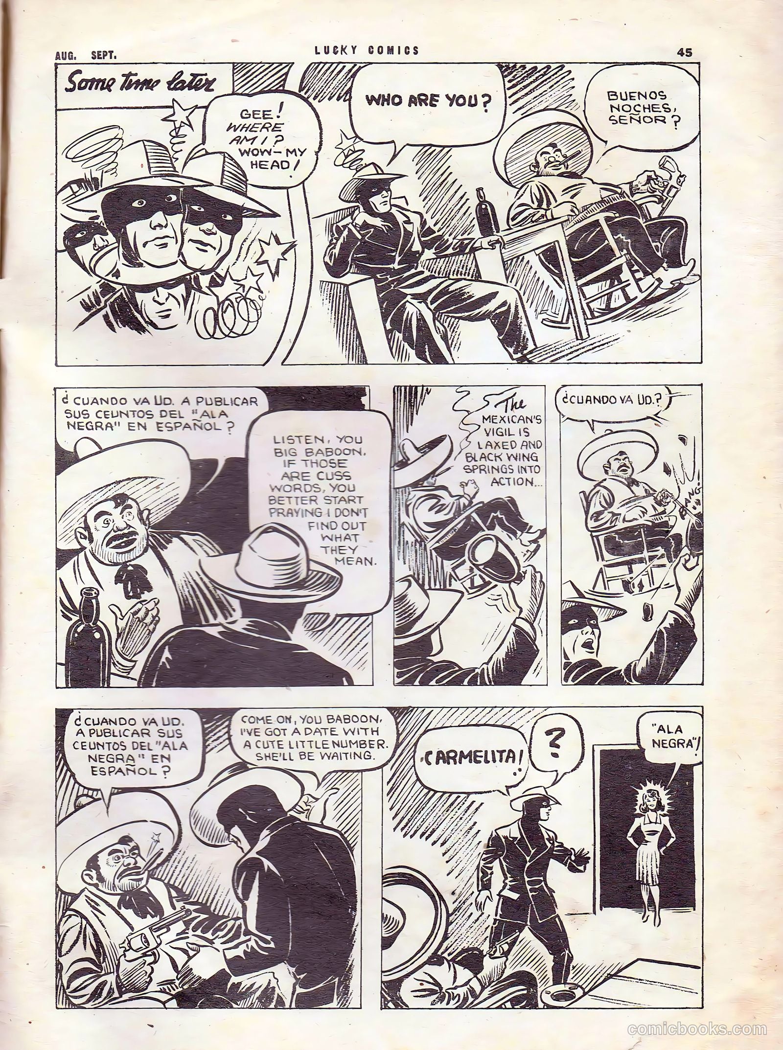 Lucky Comics v2 #5 — page 45 of 48