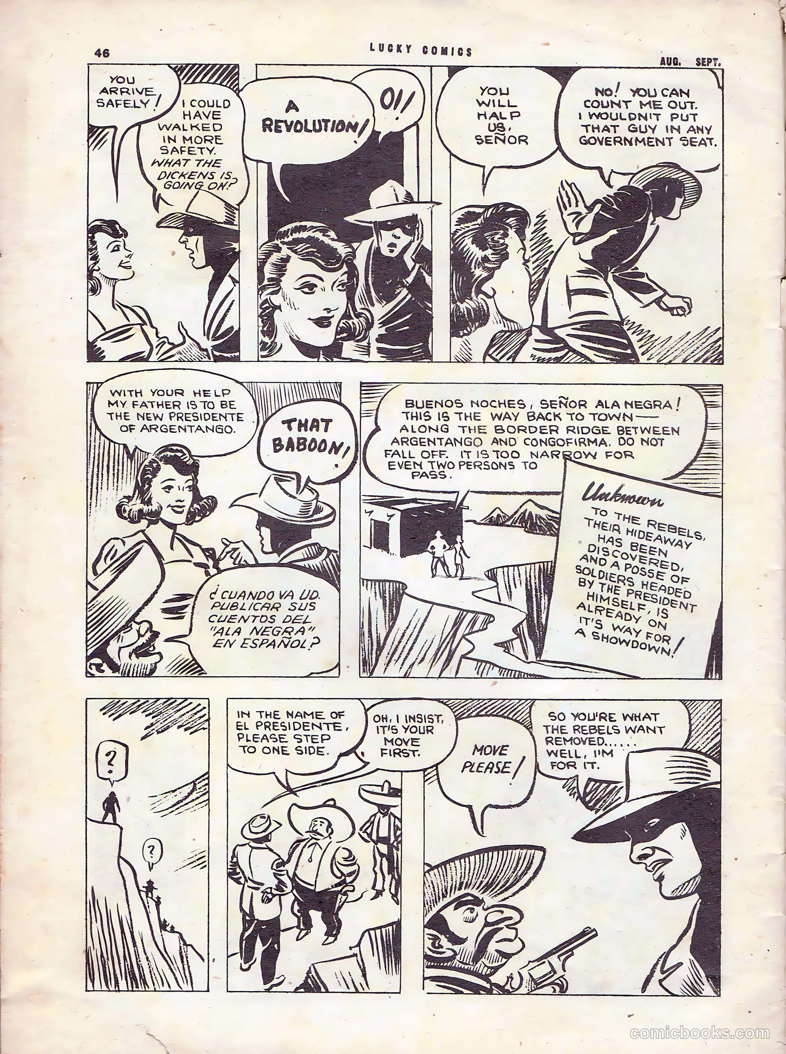 Lucky Comics v2 #5 — page 46 of 48