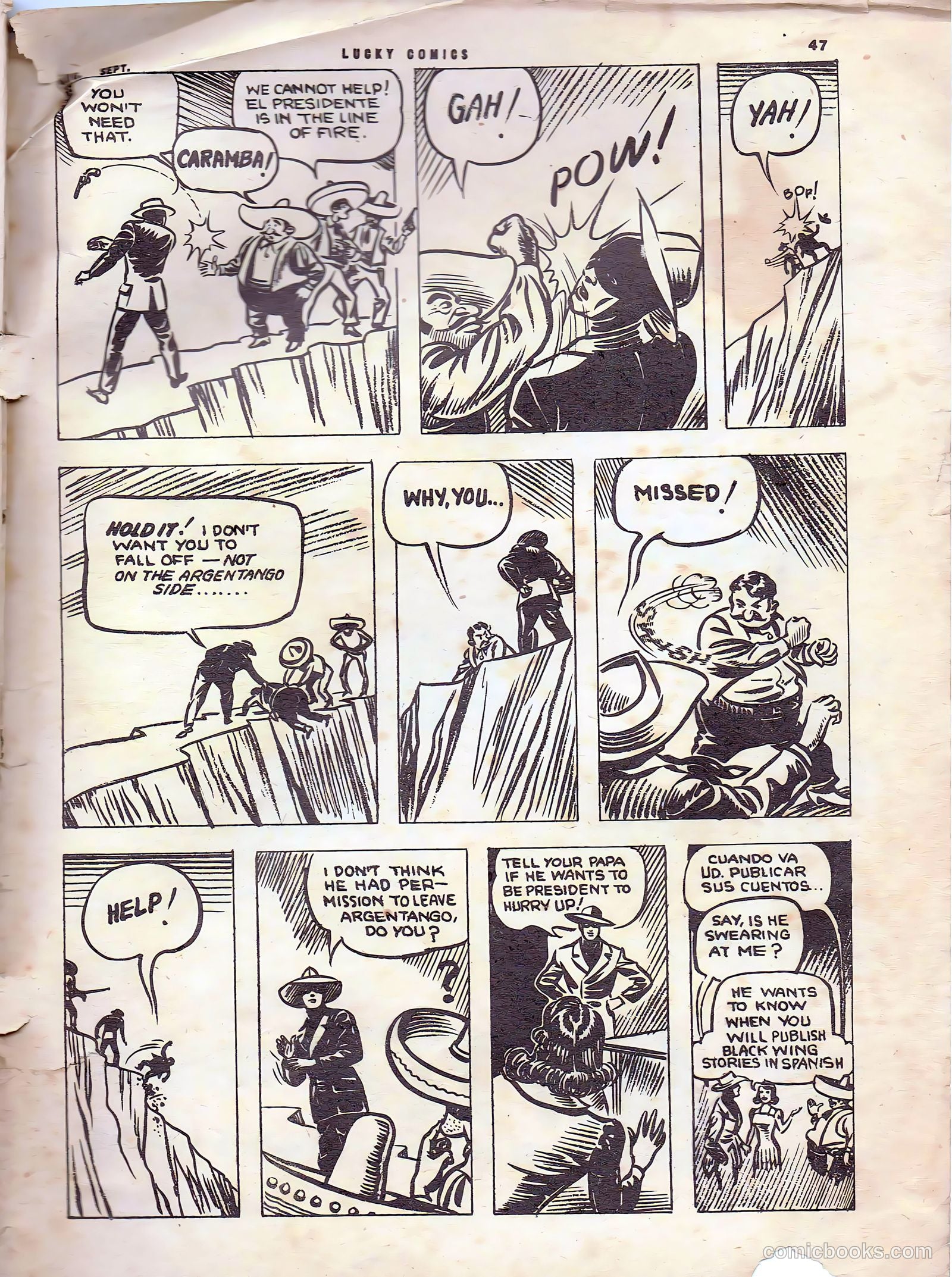 Lucky Comics v2 #5 — page 47 of 48