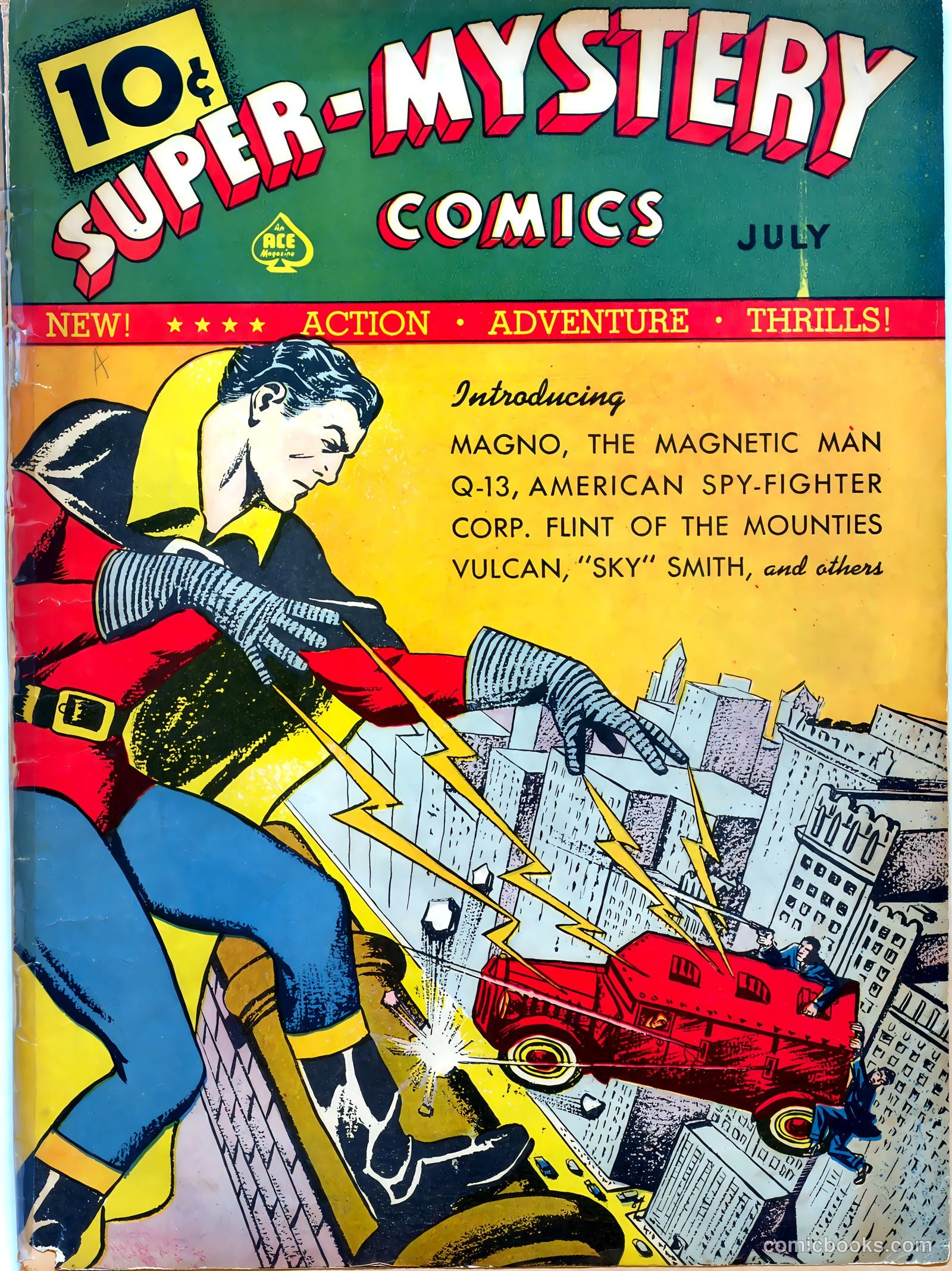 Super-Mystery Comics v1 #1