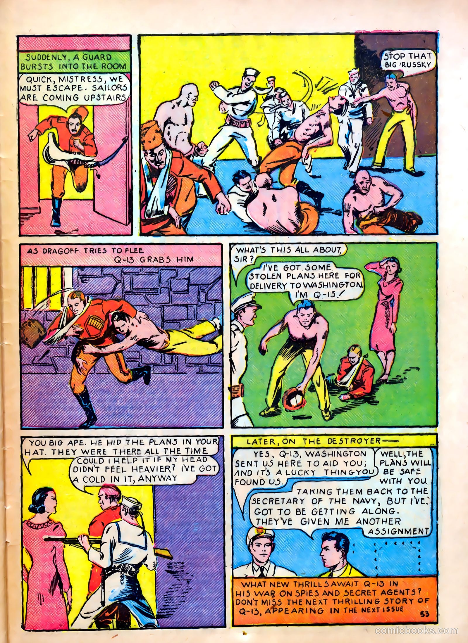 Super-Mystery Comics v1 #1 — page 55 of 68