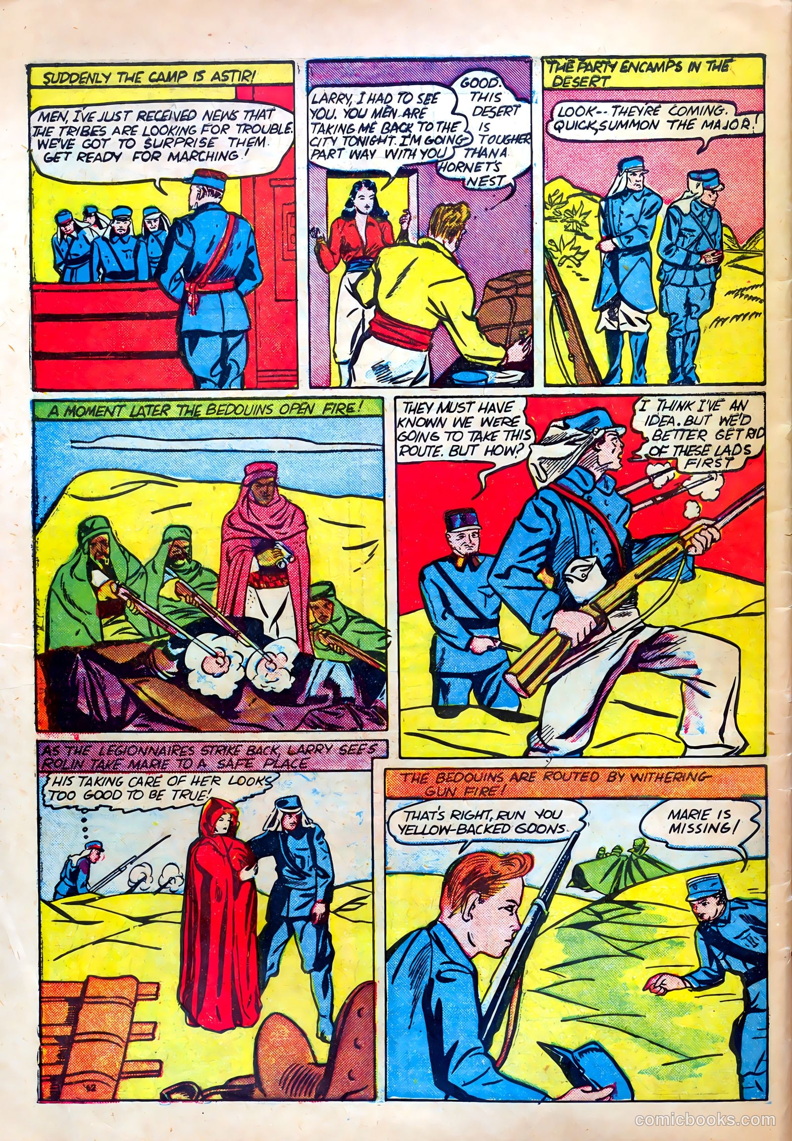 Super-Mystery Comics v1 #1 — page 64 of 68