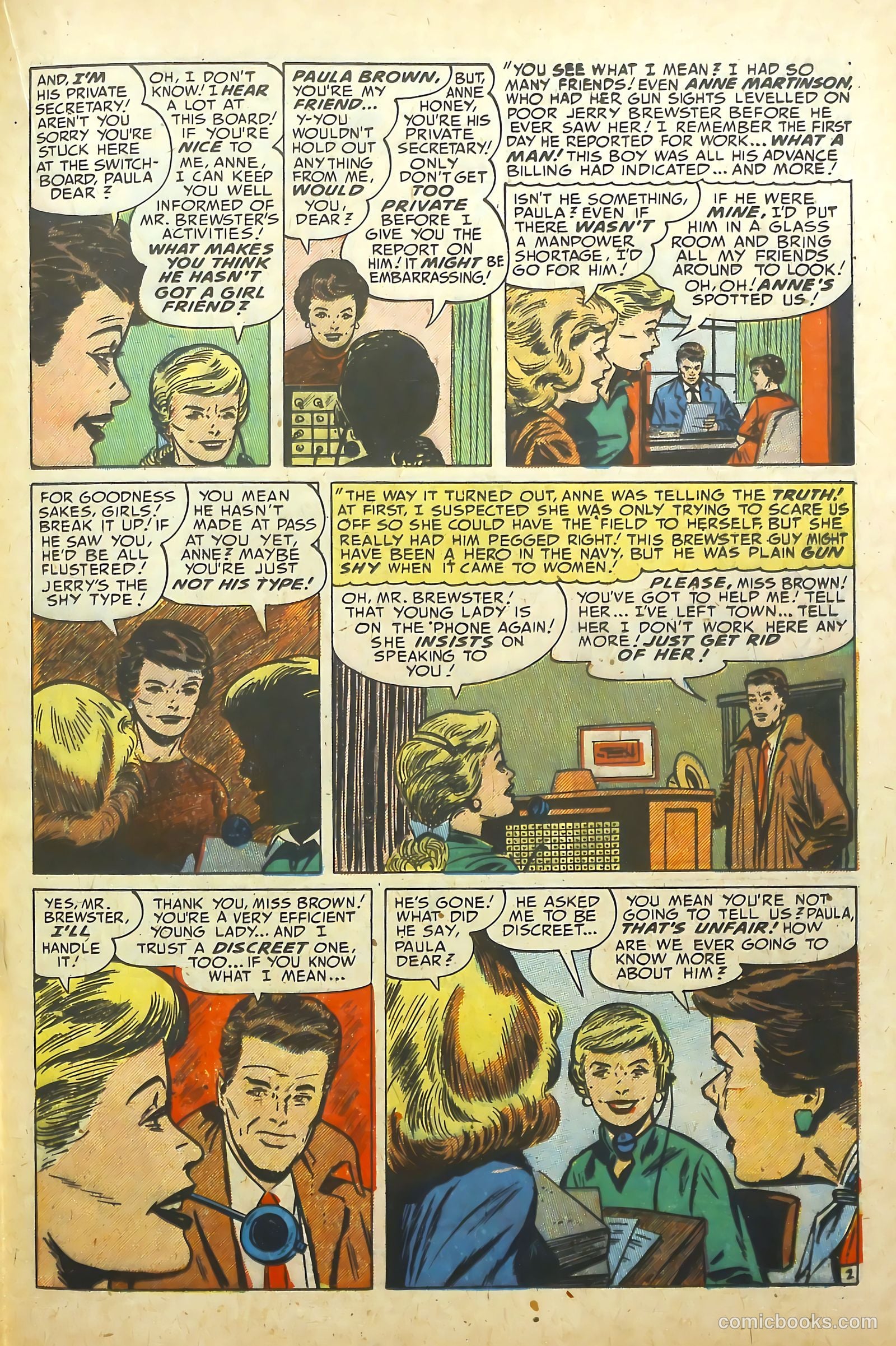 Young Romance #53 (1953) — page 23 of 44
