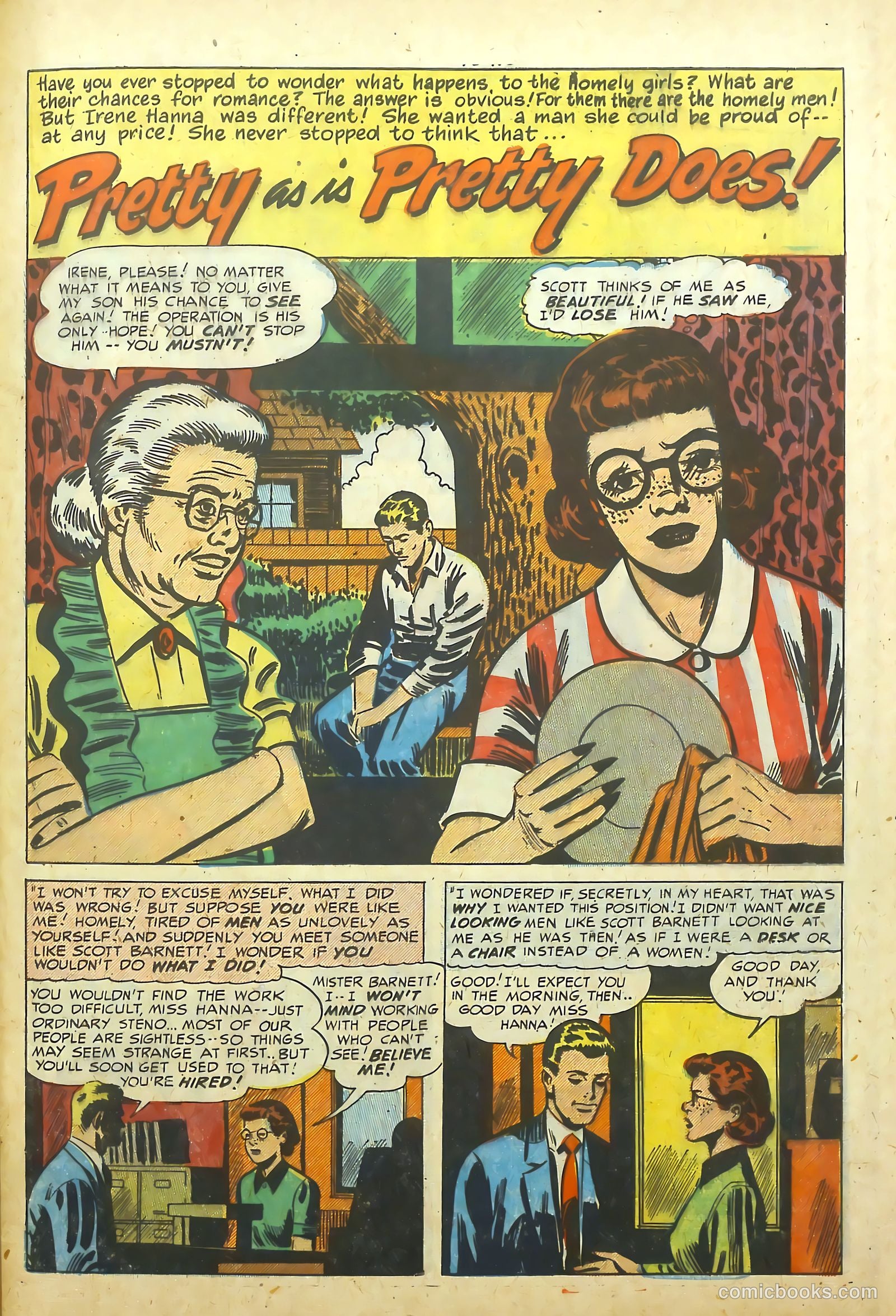 Young Romance #53 (1953) — page 33 of 44