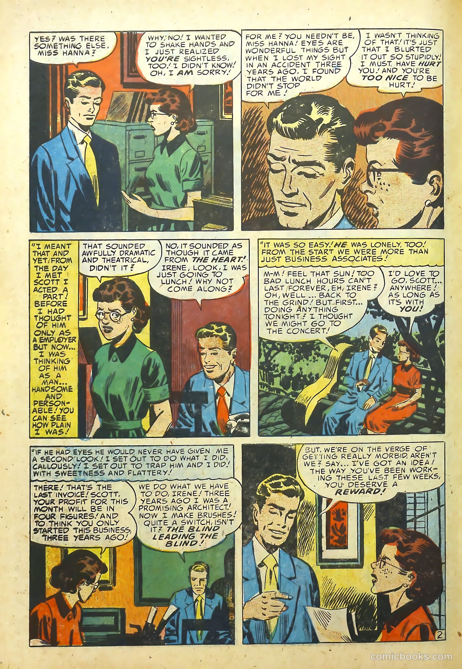 Young Romance #53 (1953) — page 34 of 44