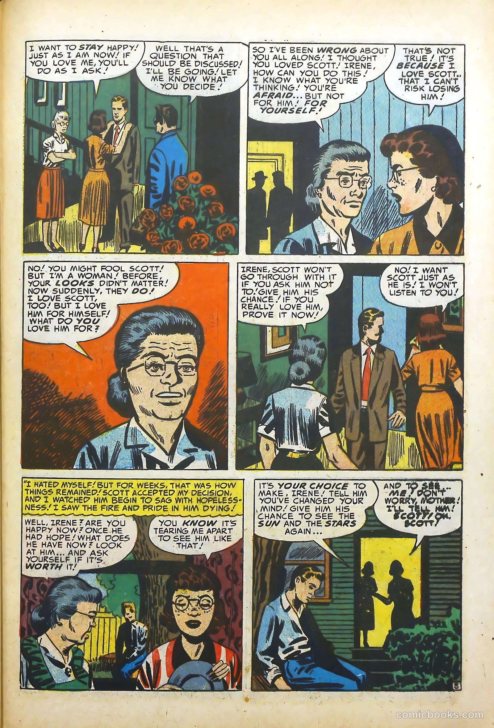 Young Romance #53 (1953) — page 37 of 44