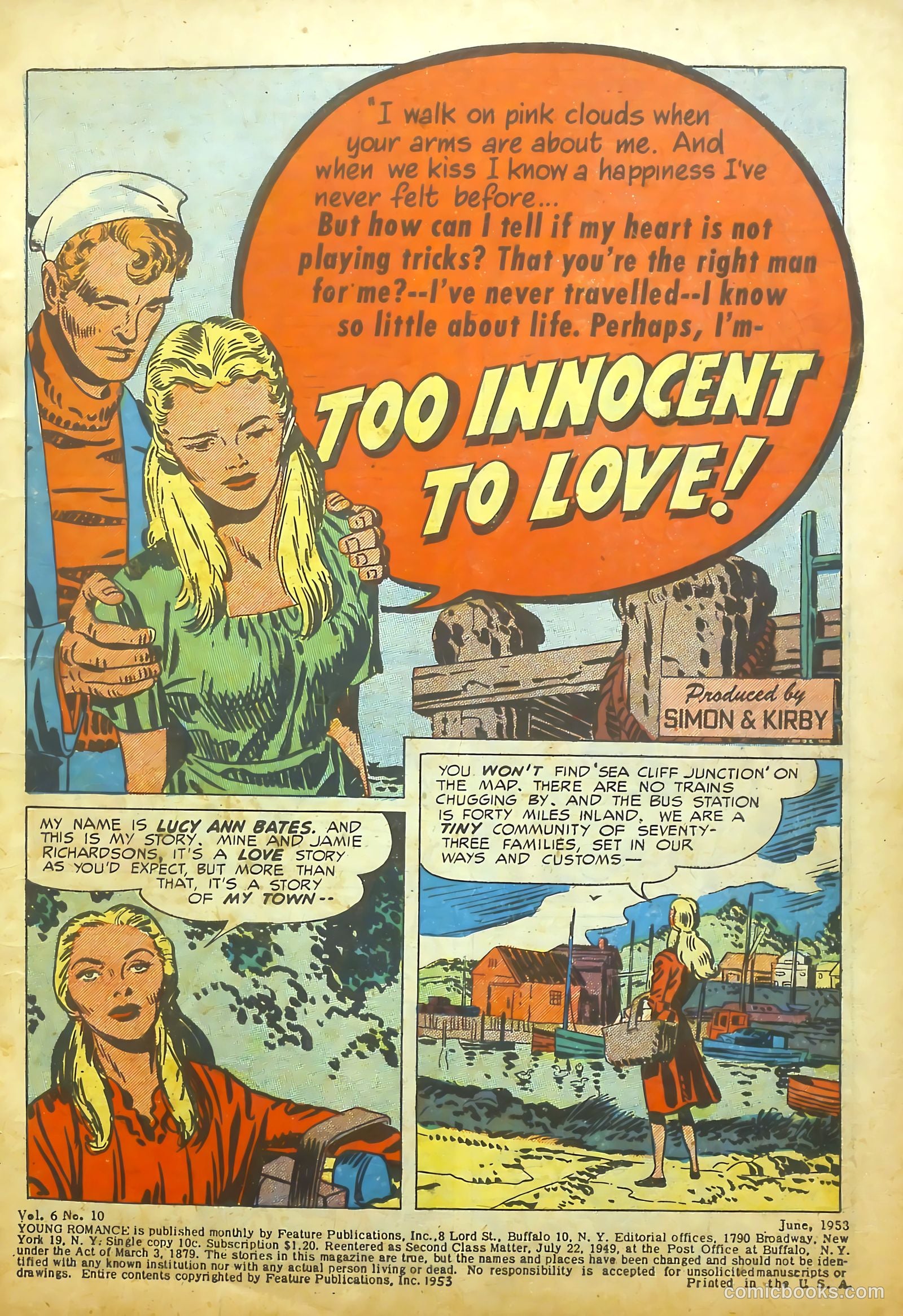 Young Romance #58 (1953) — page 3 of 36