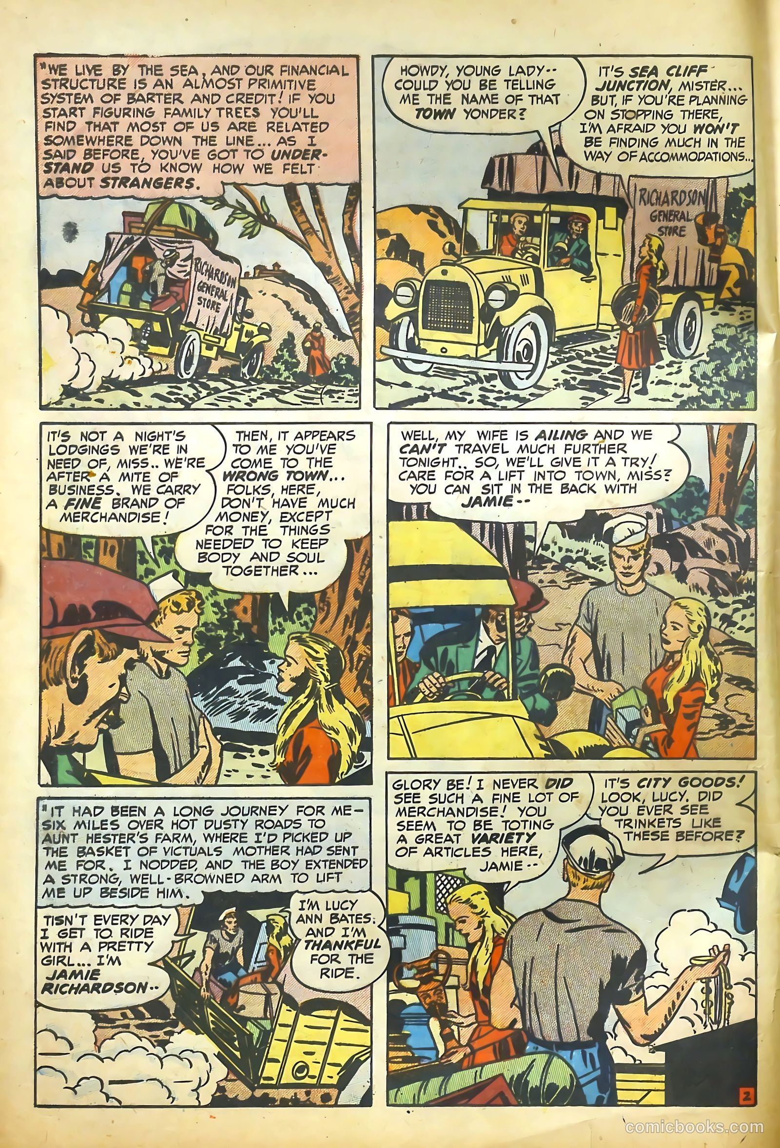 Young Romance #58 (1953) — page 4 of 36