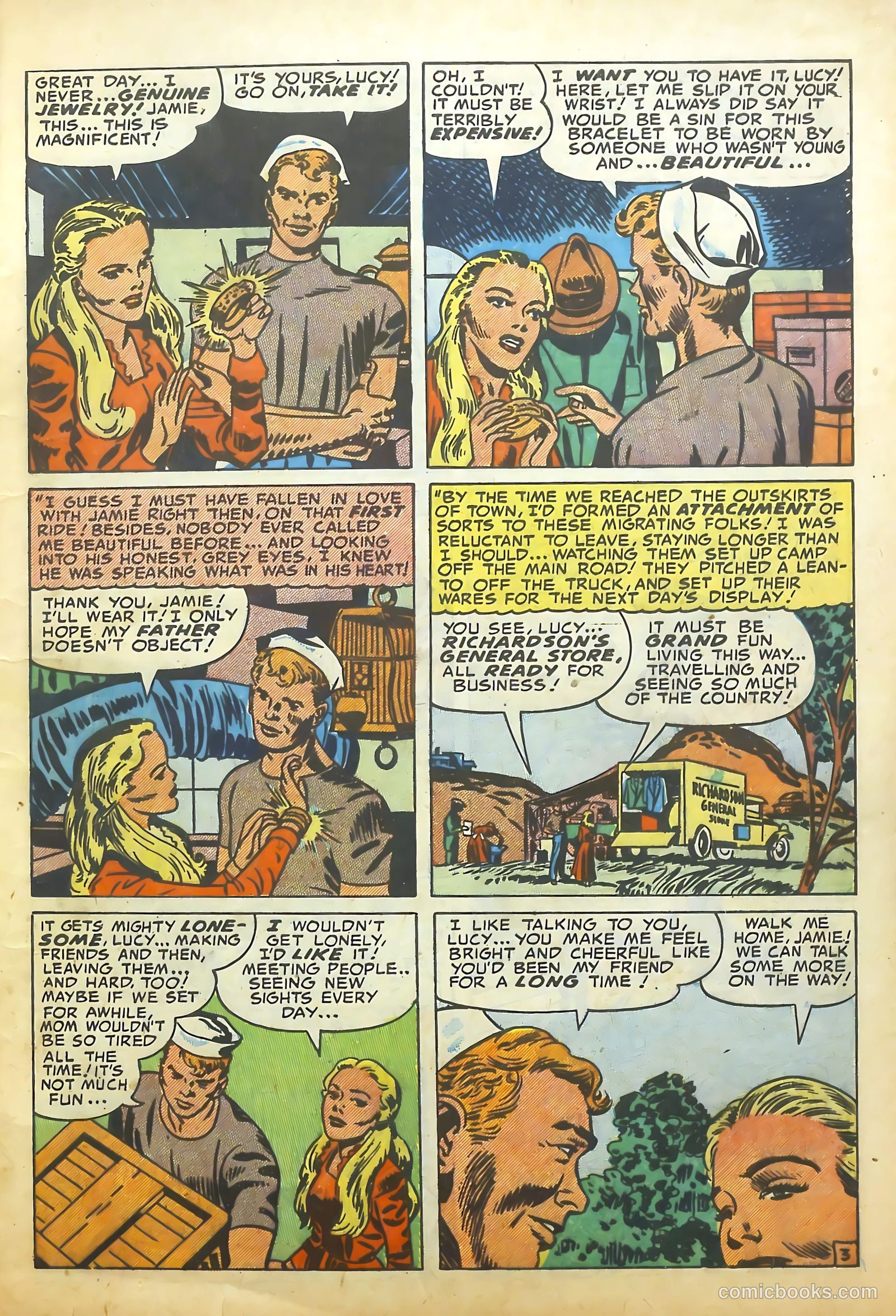 Young Romance #58 (1953) — page 5 of 36