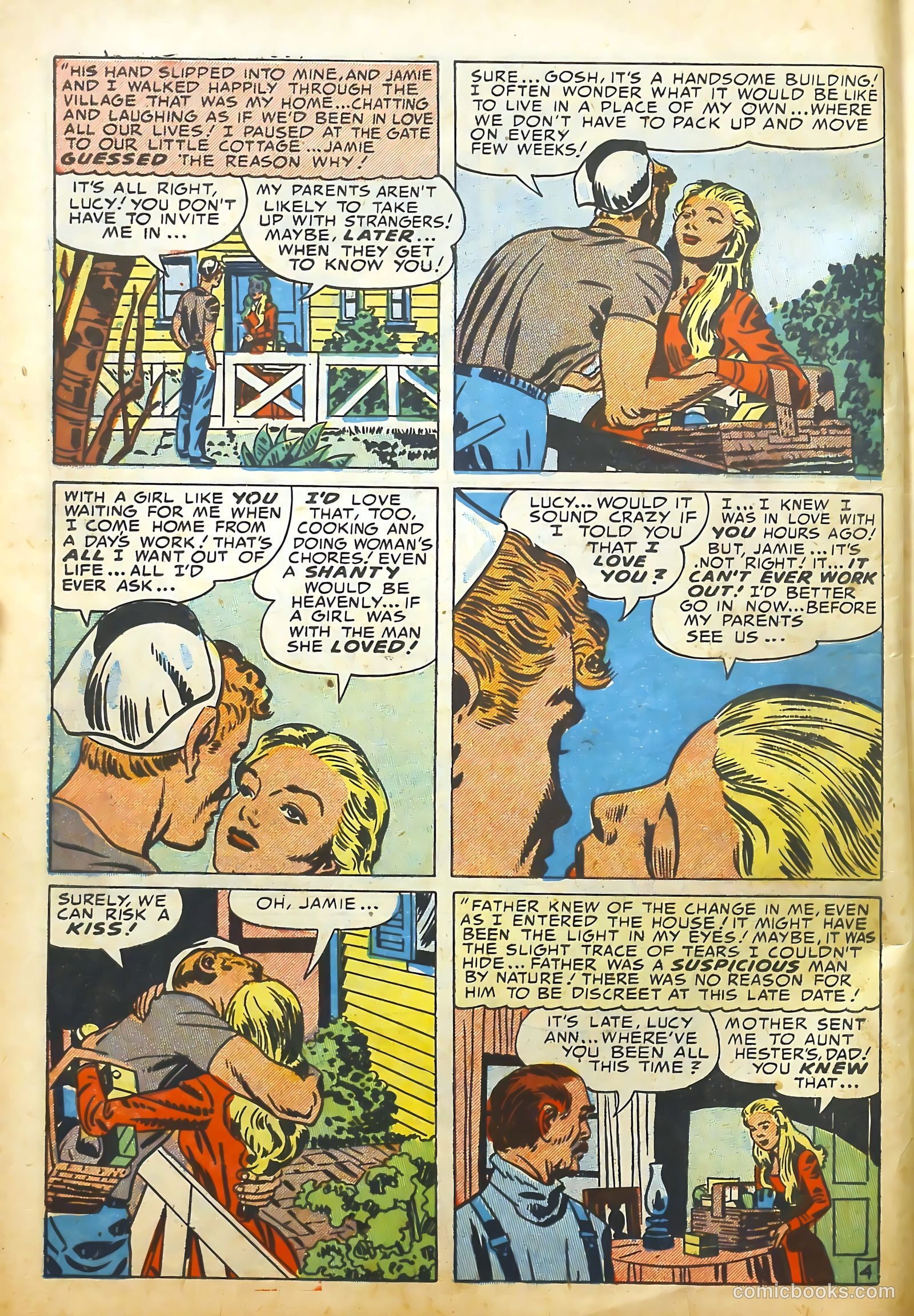 Young Romance #58 (1953) — page 6 of 36