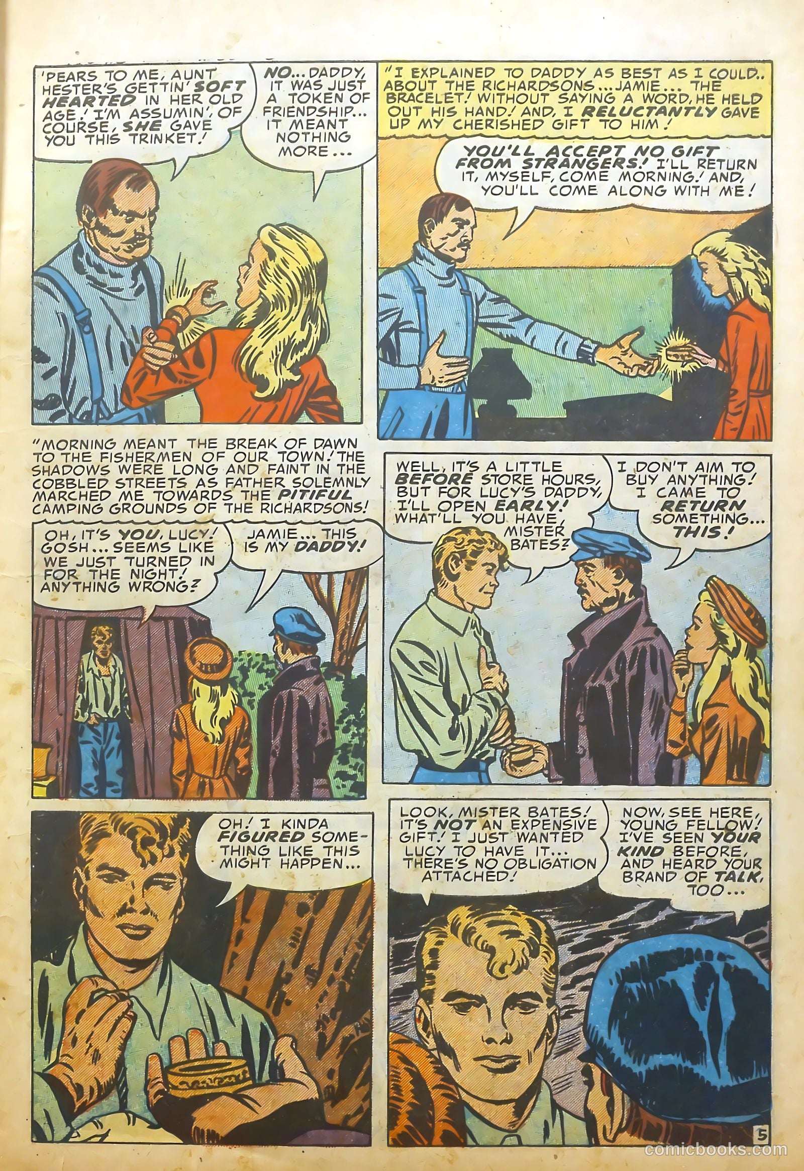 Young Romance #58 (1953) — page 7 of 36