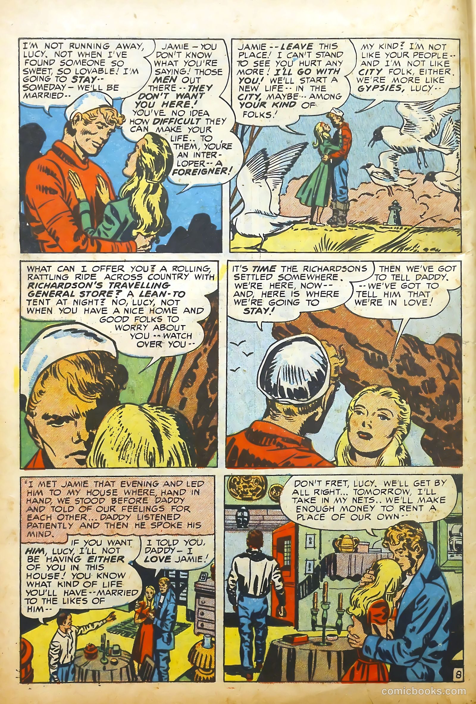 Young Romance #58 (1953) — page 10 of 36