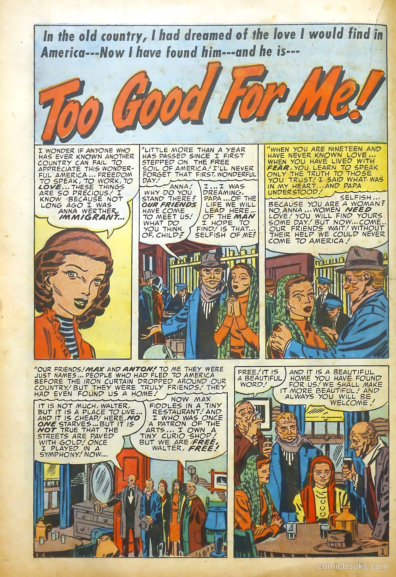 Young Romance #58 (1953) — page 18 of 36