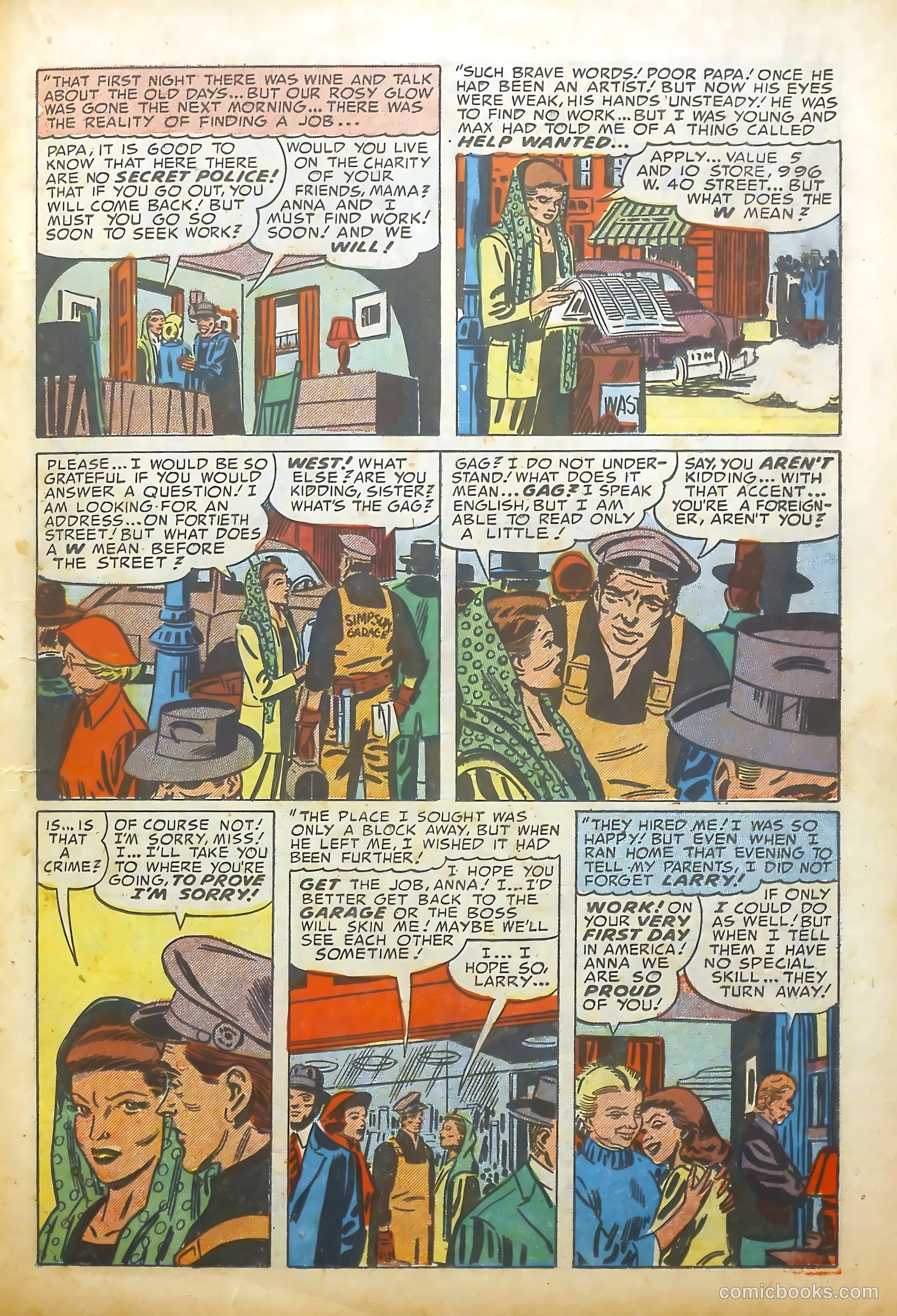 Young Romance #58 (1953) — page 19 of 36