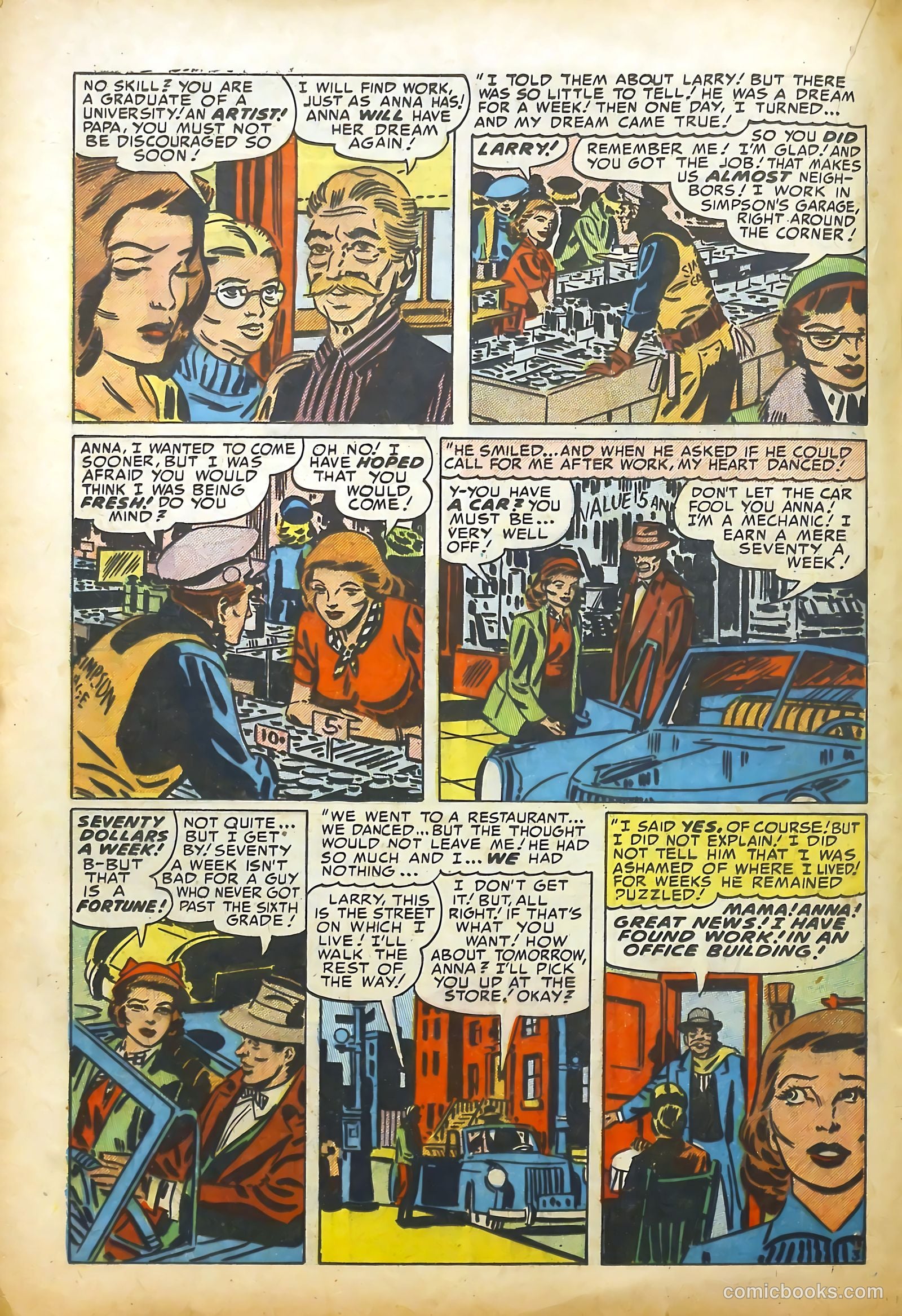 Young Romance #58 (1953) — page 20 of 36